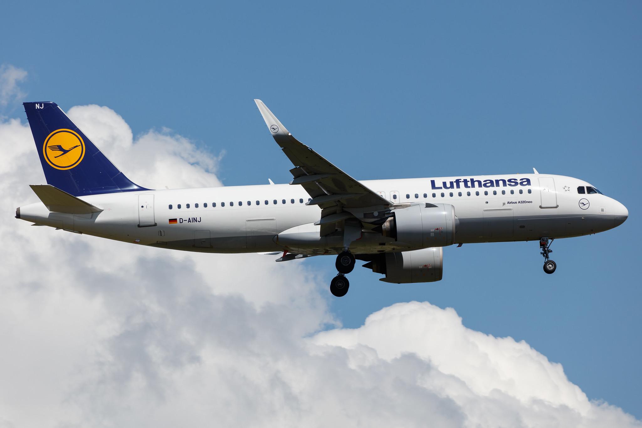 Frankfurt Airport: Lufthansa (LH / DLH) |  Airbus A320-271N A20N | D-AINJ | MSN 7735