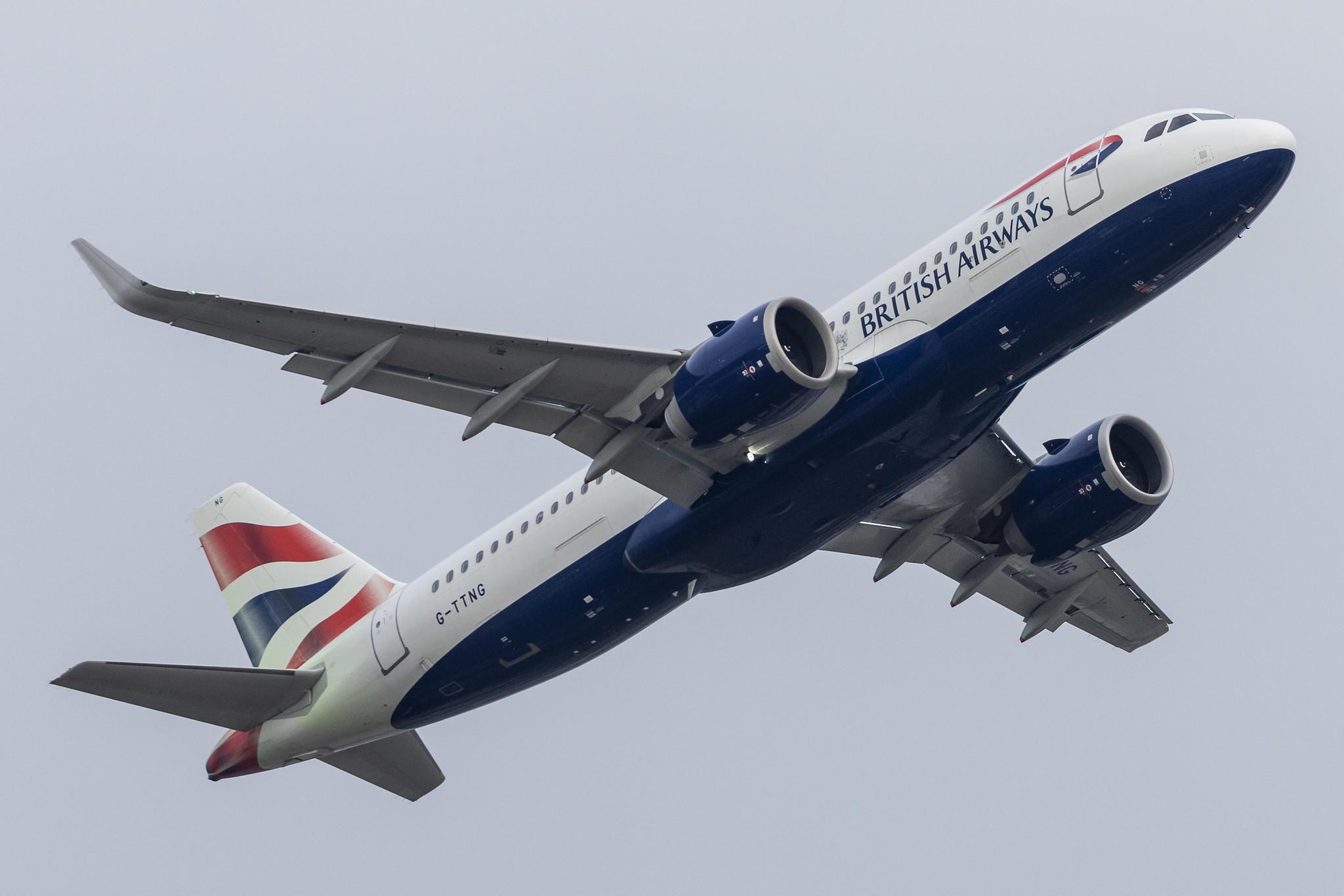 London Heathrow: British Airways (BA / BAW) |  Airbus A320-251N A20N | G-TTNG | MSN 8431
