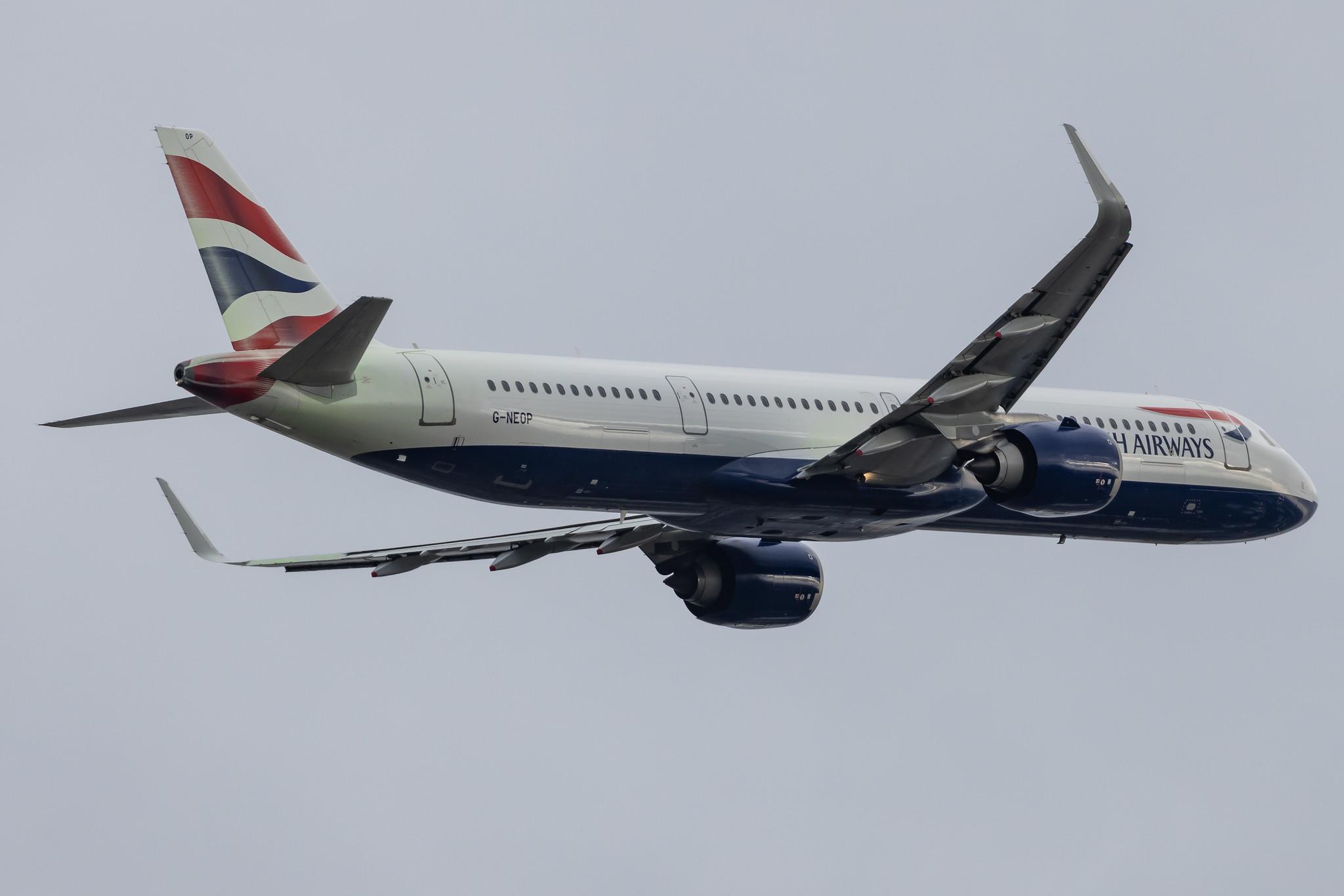 London Heathrow: British Airways (BA / BAW) |  Airbus A321-251NX A21N | G-NEOP | MSN 8469