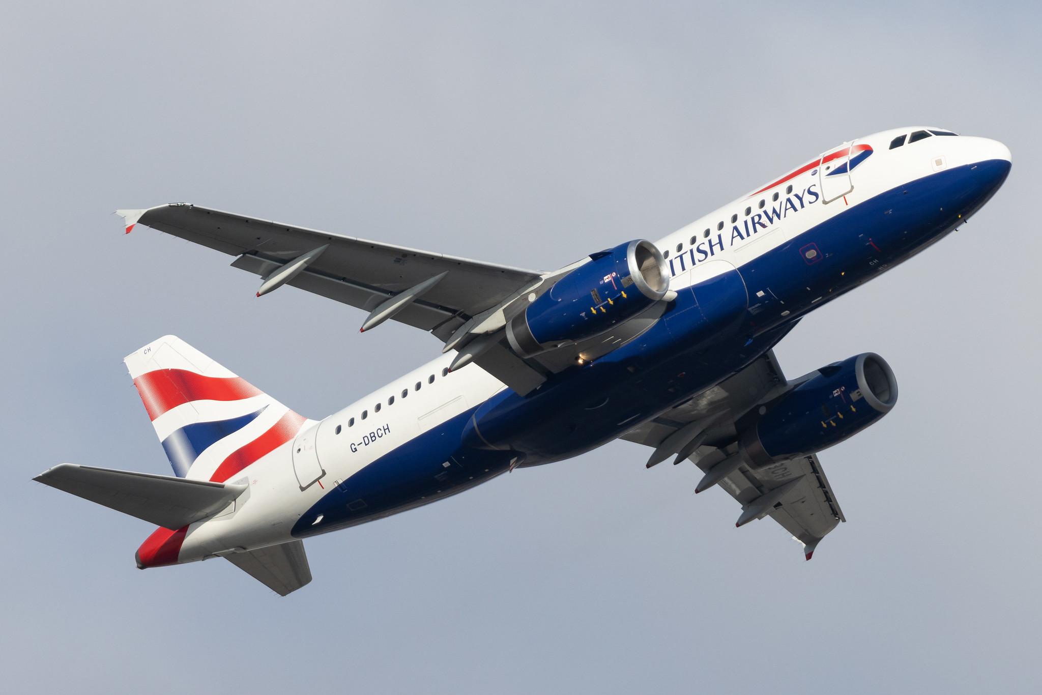 London Heathrow: British Airways (BA / BAW) |  Airbus A319-131 A319 | G-DBCH | MSN 2697