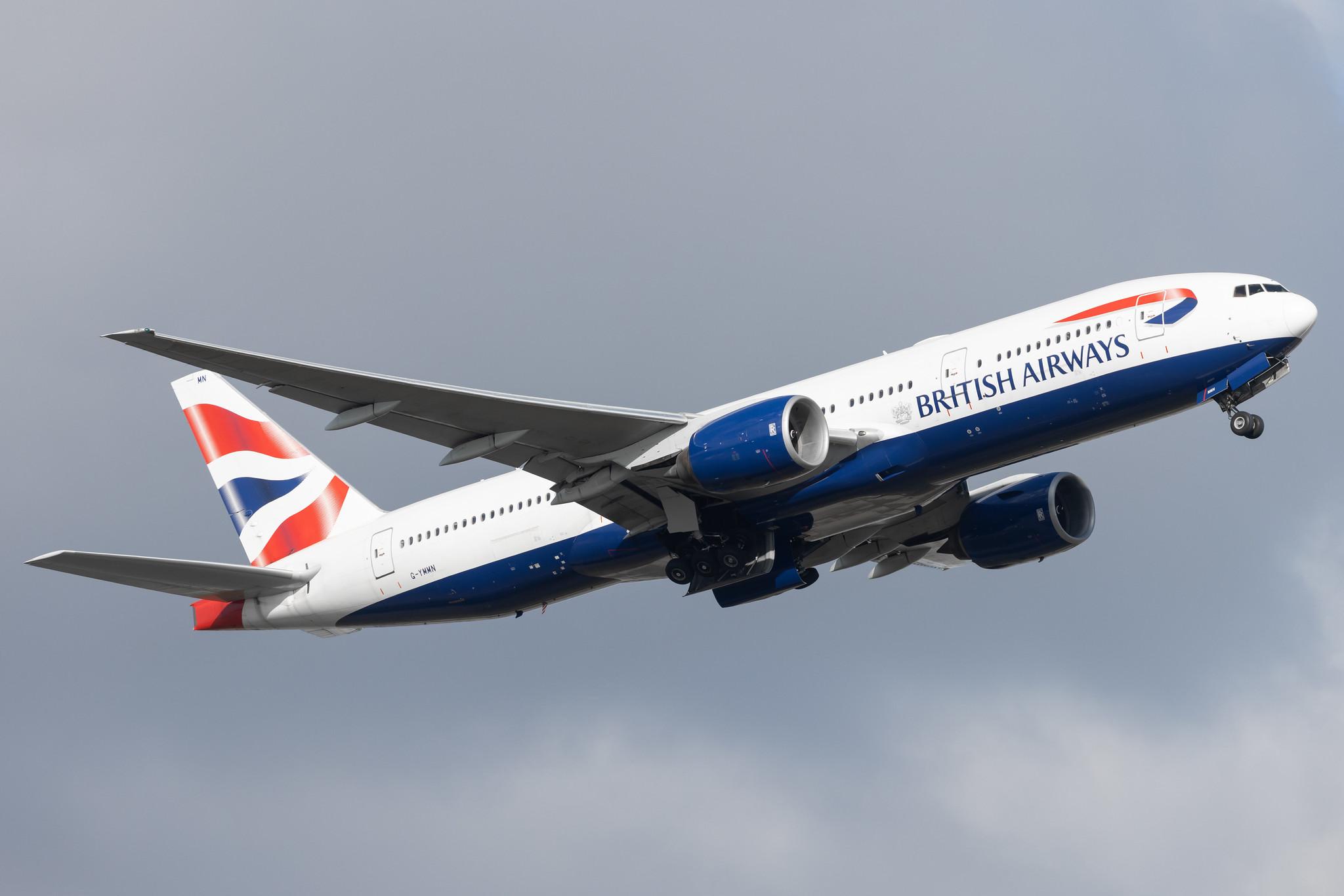 London Heathrow: British Airways (BA / BAW) |  Boeing 777-236(ER) B772 | G-YMMN | MSN 30316