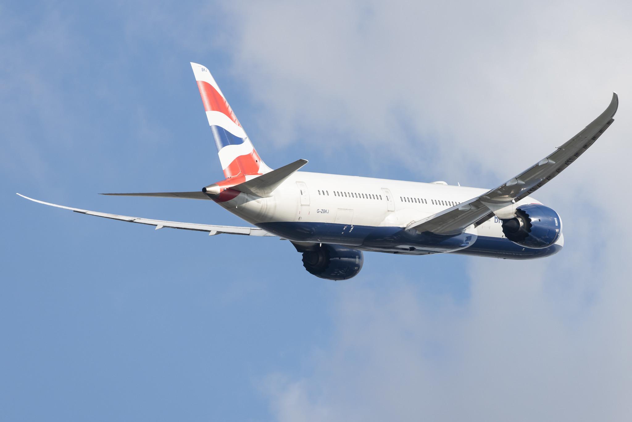 London Heathrow: British Airways (BA / BAW) |  Boeing 787-9 Dreamliner B789 | G-ZBKJ | MSN 38626