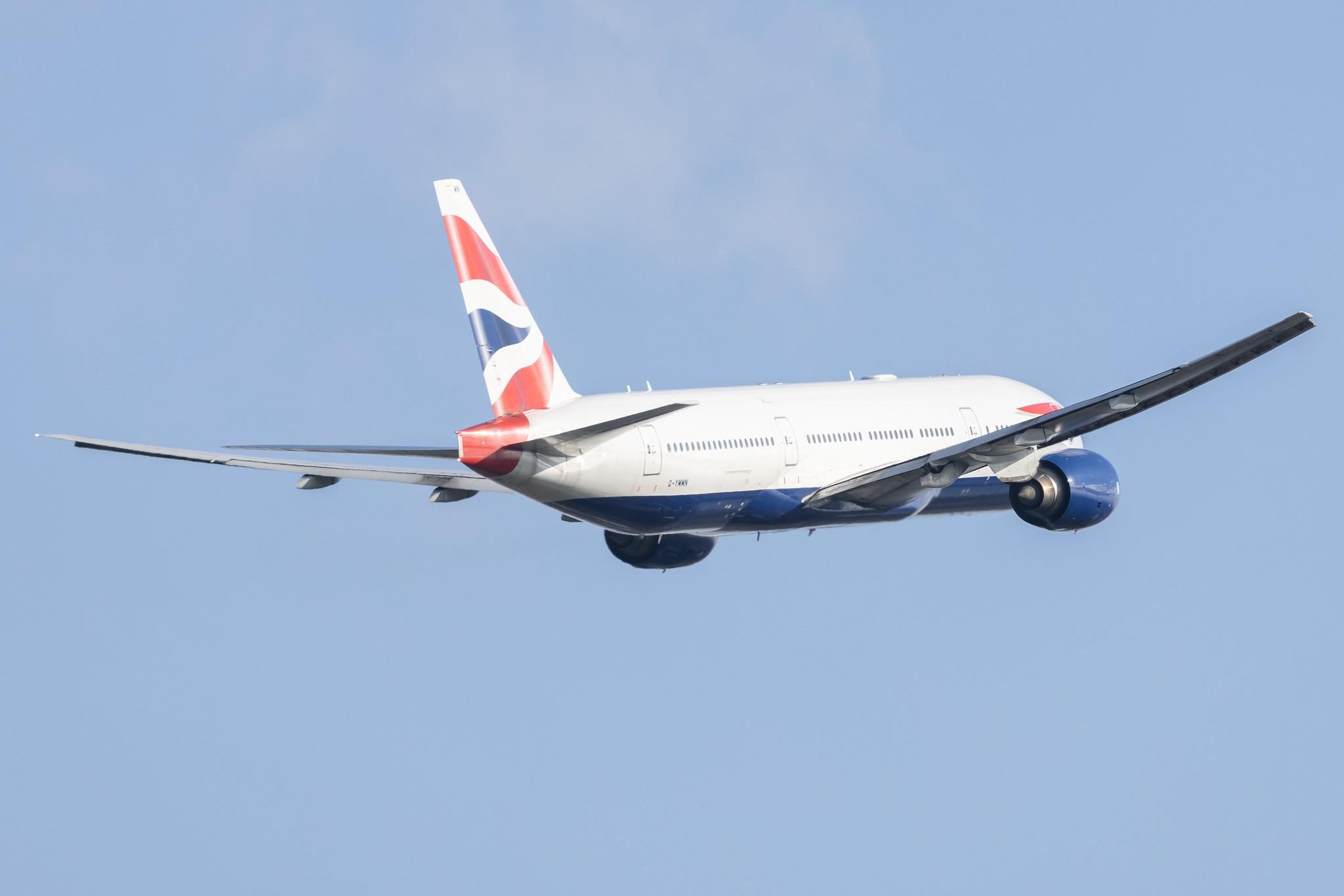 London Heathrow: British Airways (BA / BAW) |  Boeing 777-236(ER) B772 | G-YMMN | MSN 30316