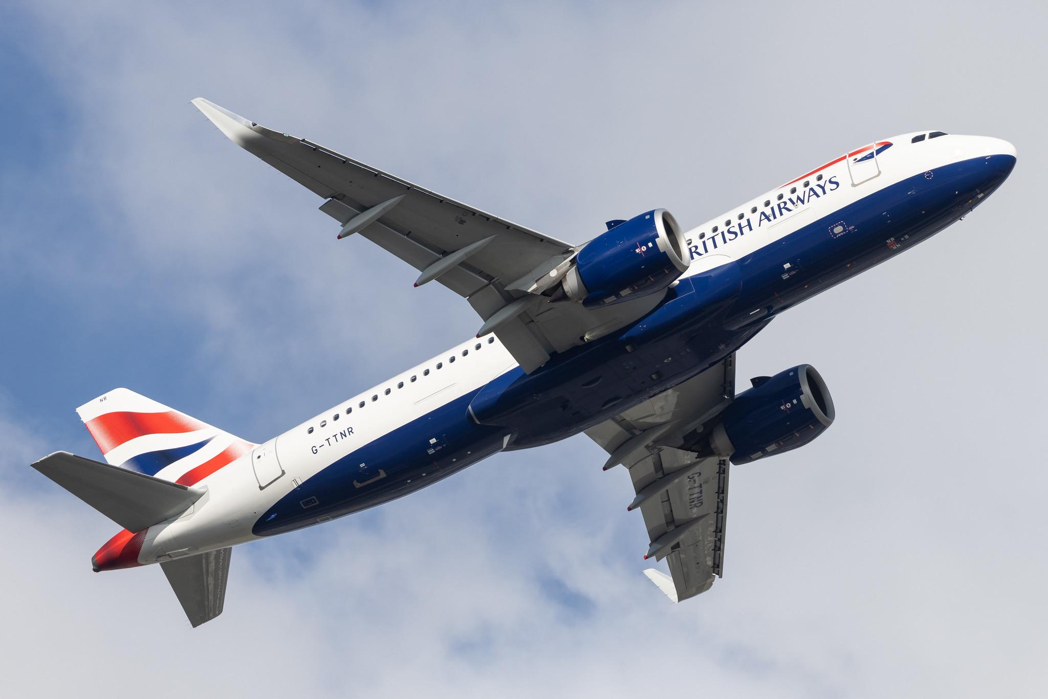 London Heathrow: British Airways (BA / BAW) |  Airbus A320-251N A20N | G-TTNR | MSN 10493
