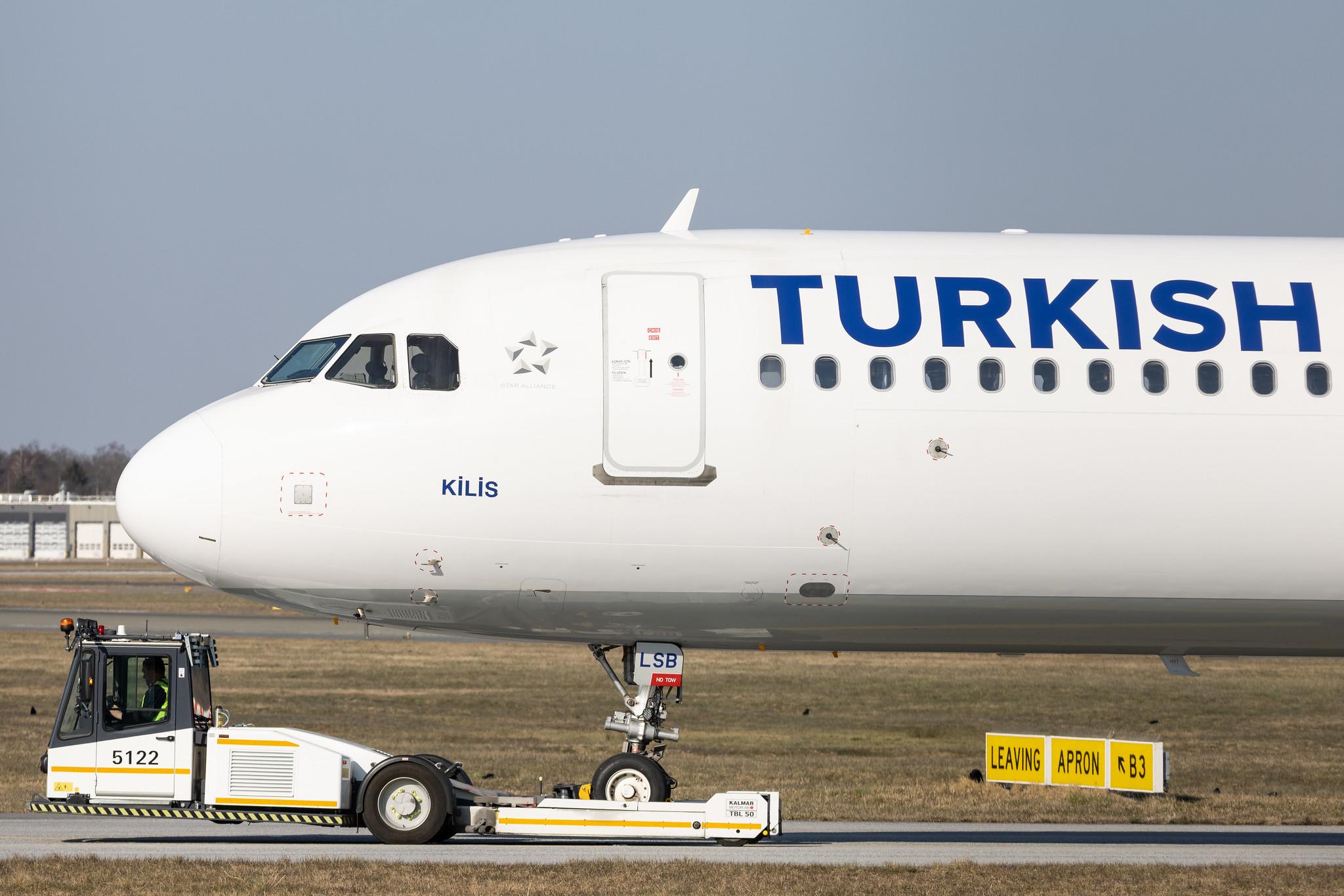 Hamburg Airport: Turkish Airlines (TK / THY) |  Airbus A321-271NX A21N | TC-LSB | MSN 08257