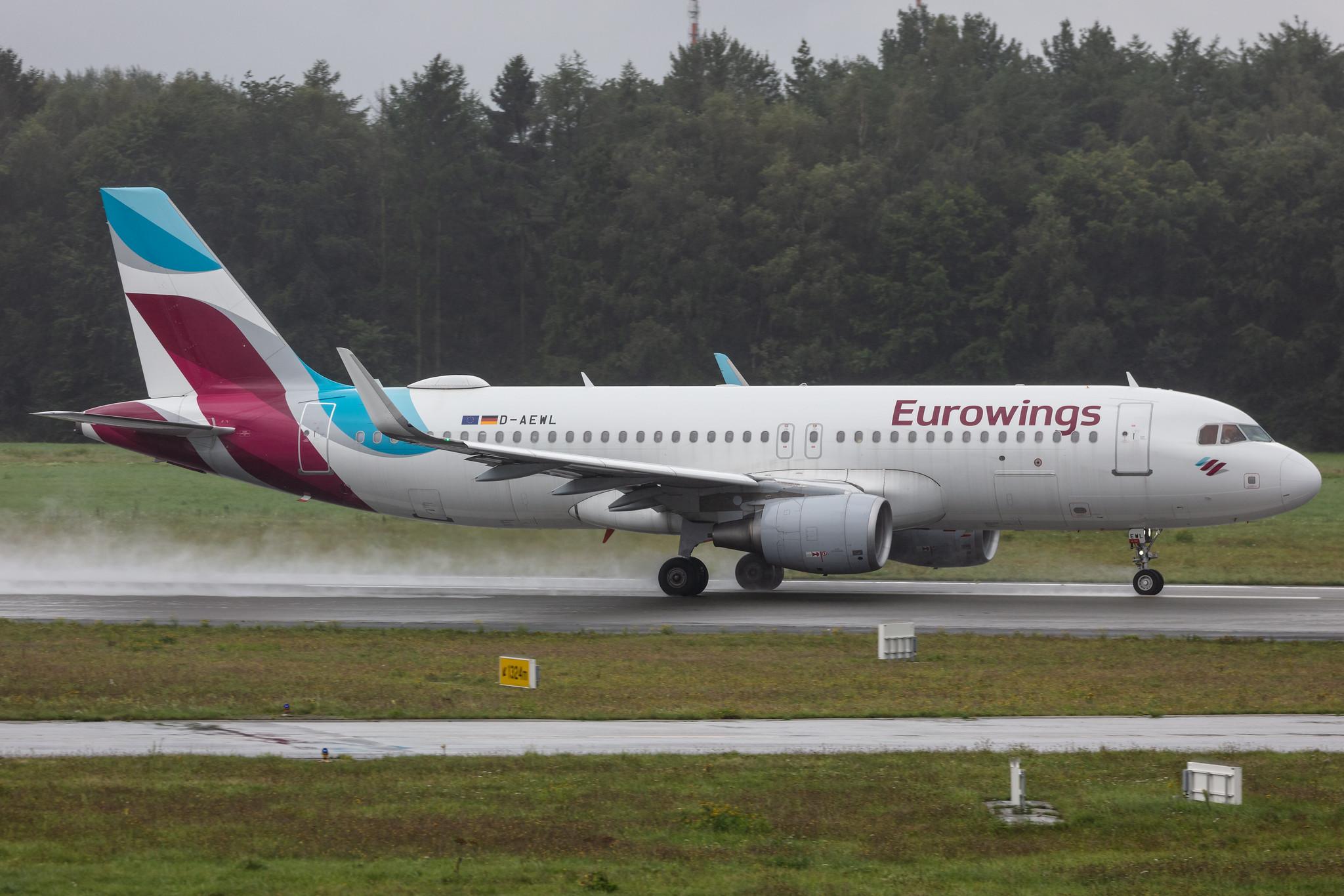 Hamburg Airport: Eurowings (EW / EWG) |  Airbus A320-214 A320 | D-AEWL | MSN 7263