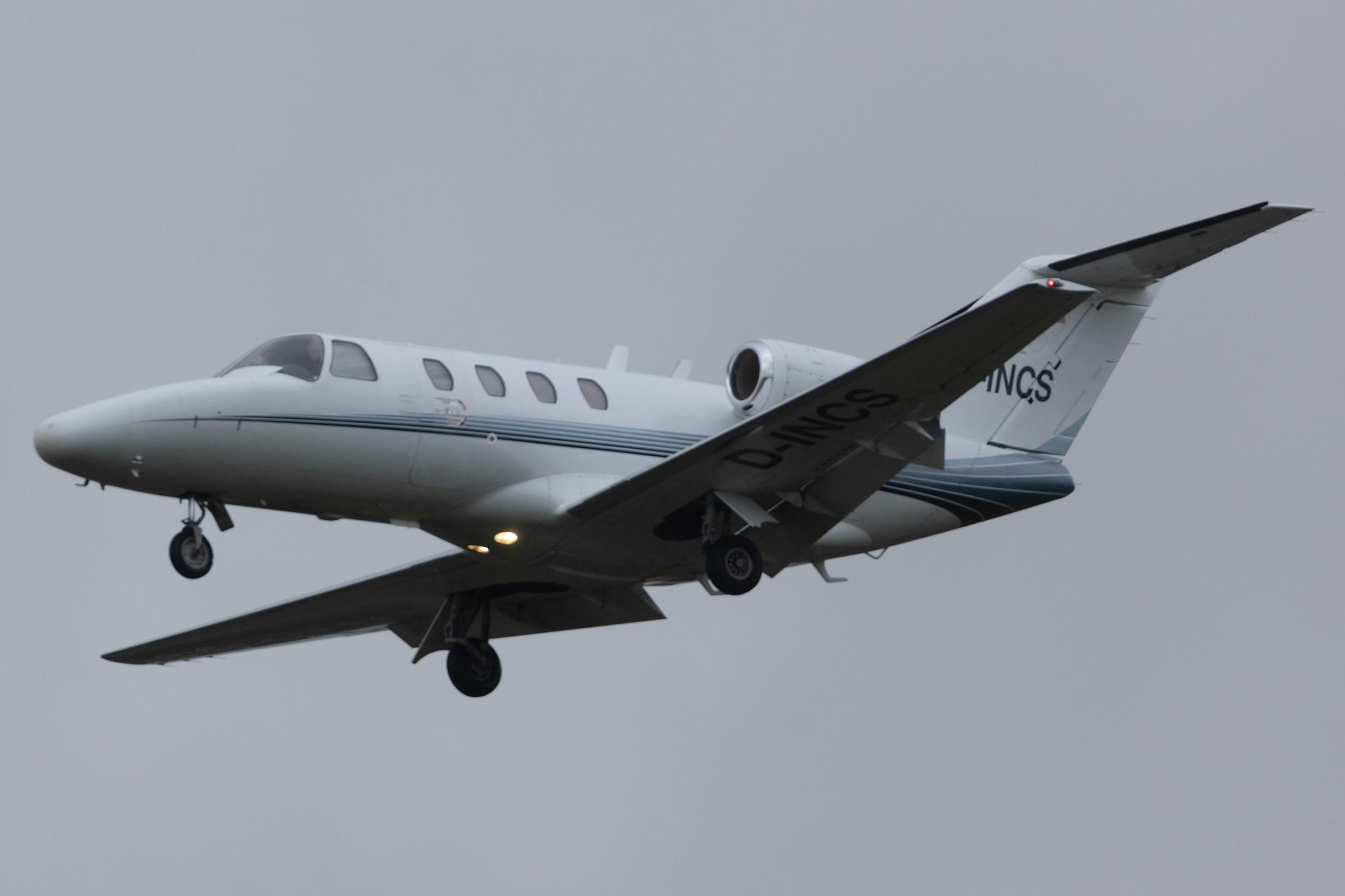 Hamburg Airport: Private owner |  Cessna 525 CitationJet CJ1 C525 | D-INCS | MSN 525-0466