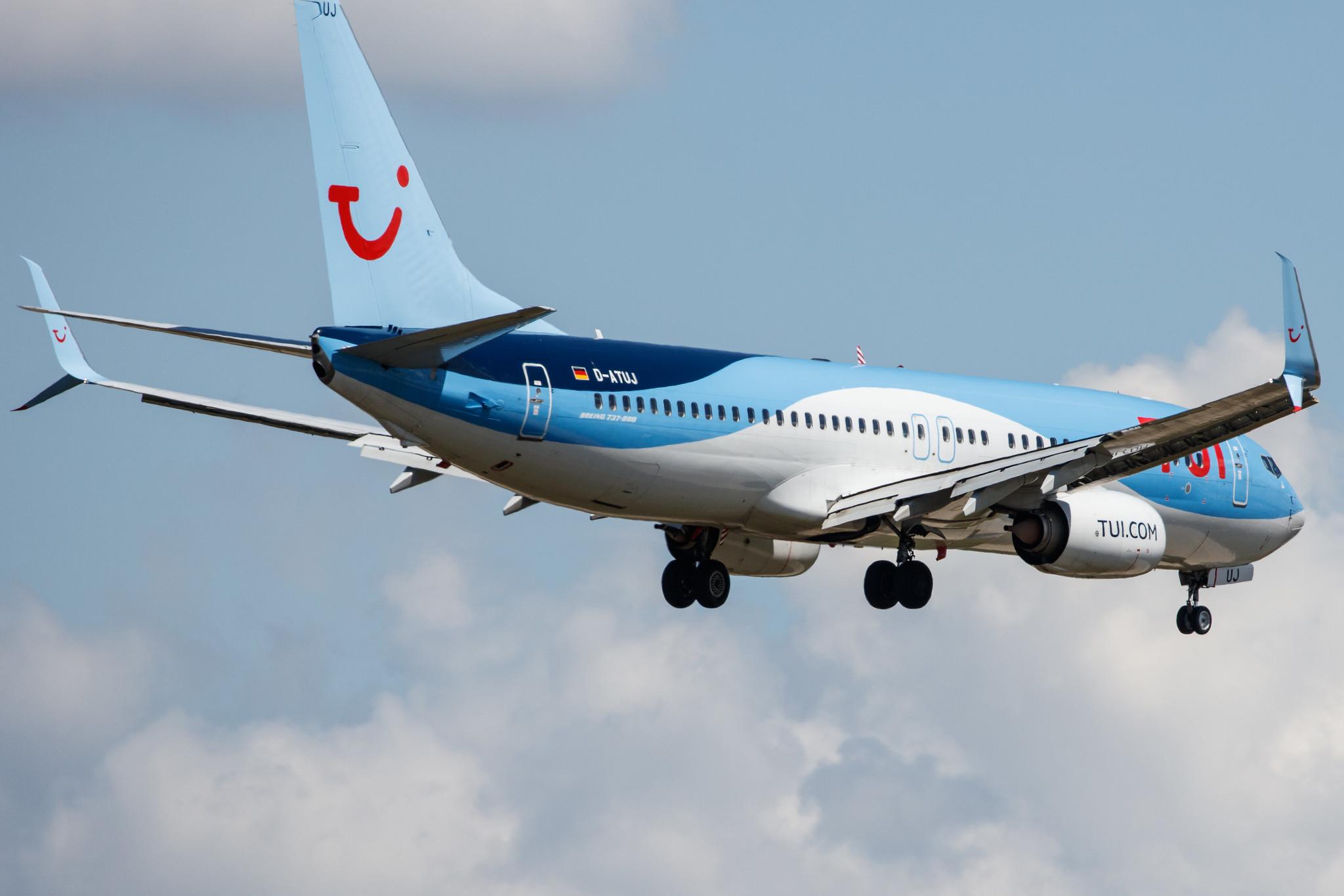 Frankfurt Airport: TUI (X3 / TUI) | Operator: TUI fly |  Boeing 737-8K5 B738 | D-ATUJ | MSN 32904