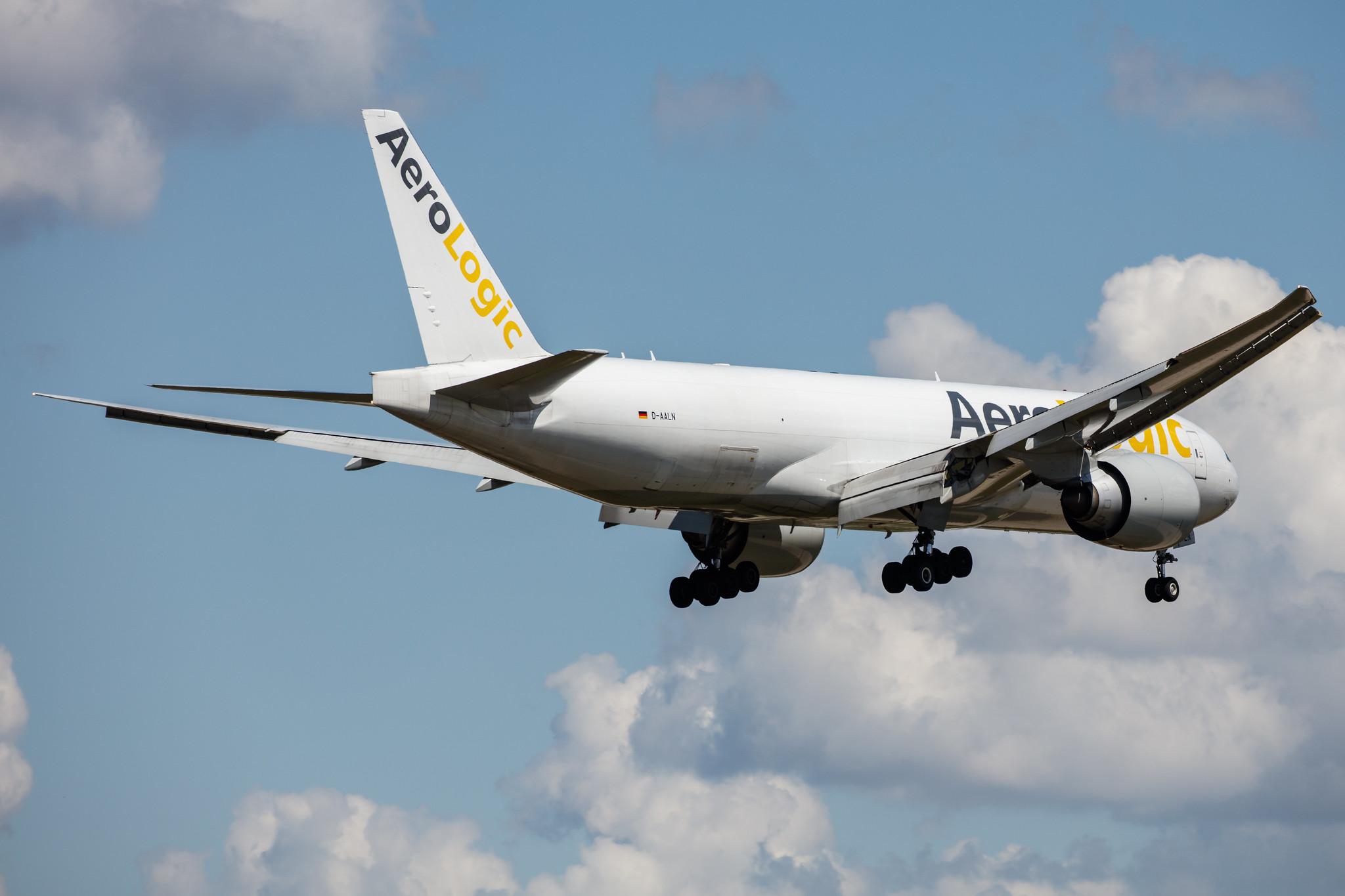 Frankfurt Airport: AeroLogic (3S / BOX) |  Boeing 777-F B77L | D-AALN | MSN 66632