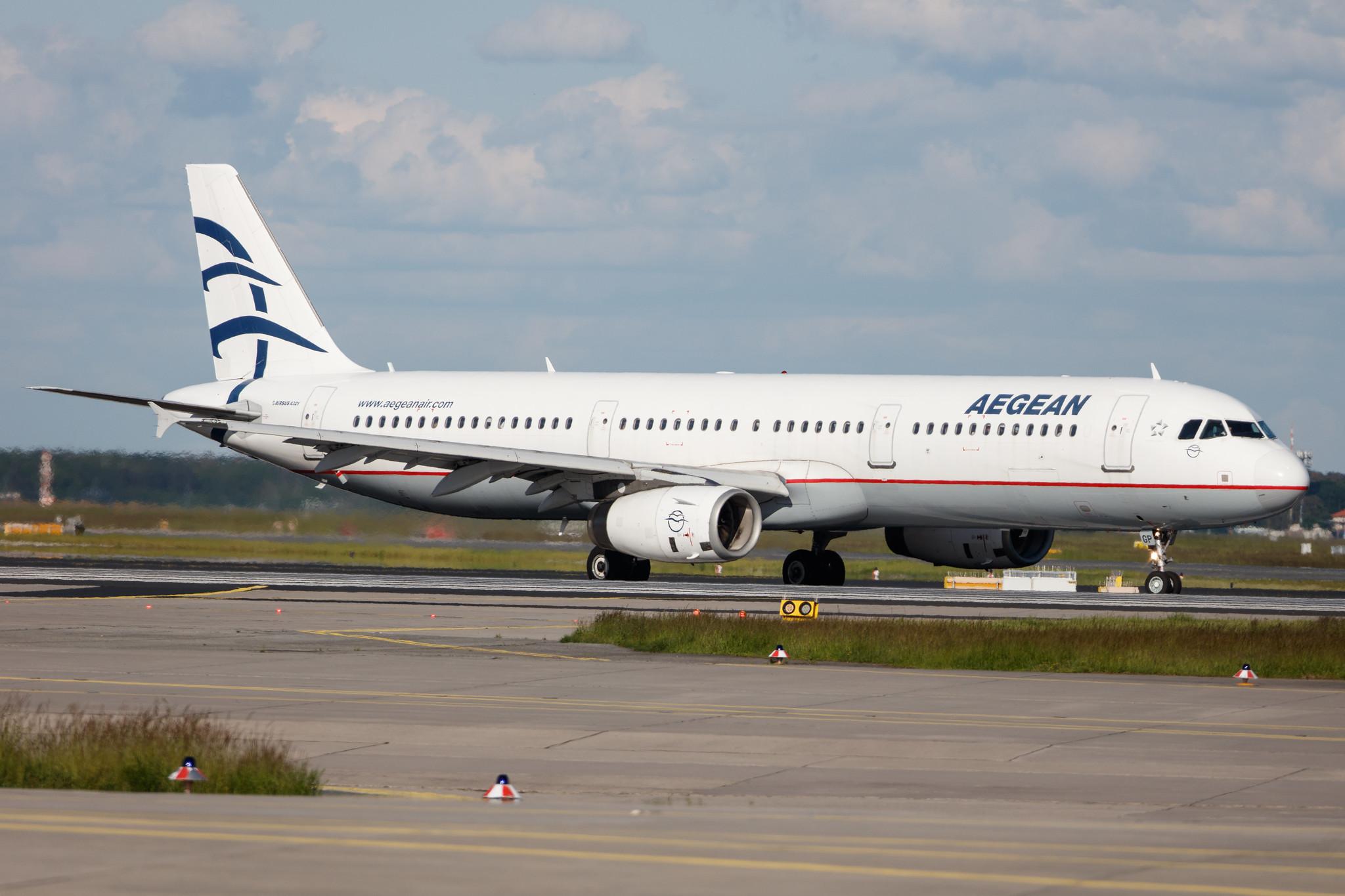 Frankfurt Airport: Aegean Airlines (A3 / AEE) |  Airbus A321-232 A321 | SX-DGP | MSN 3302