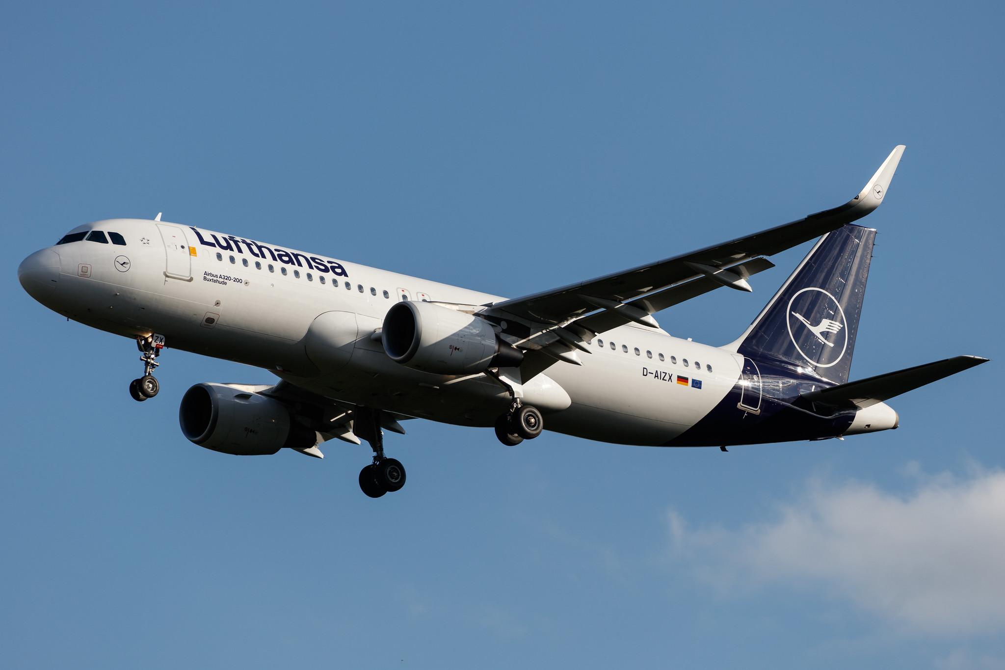 Frankfurt Airport: Lufthansa (LH / DLH) |  Airbus A320-214 A320 | D-AIZX | MSN 5741