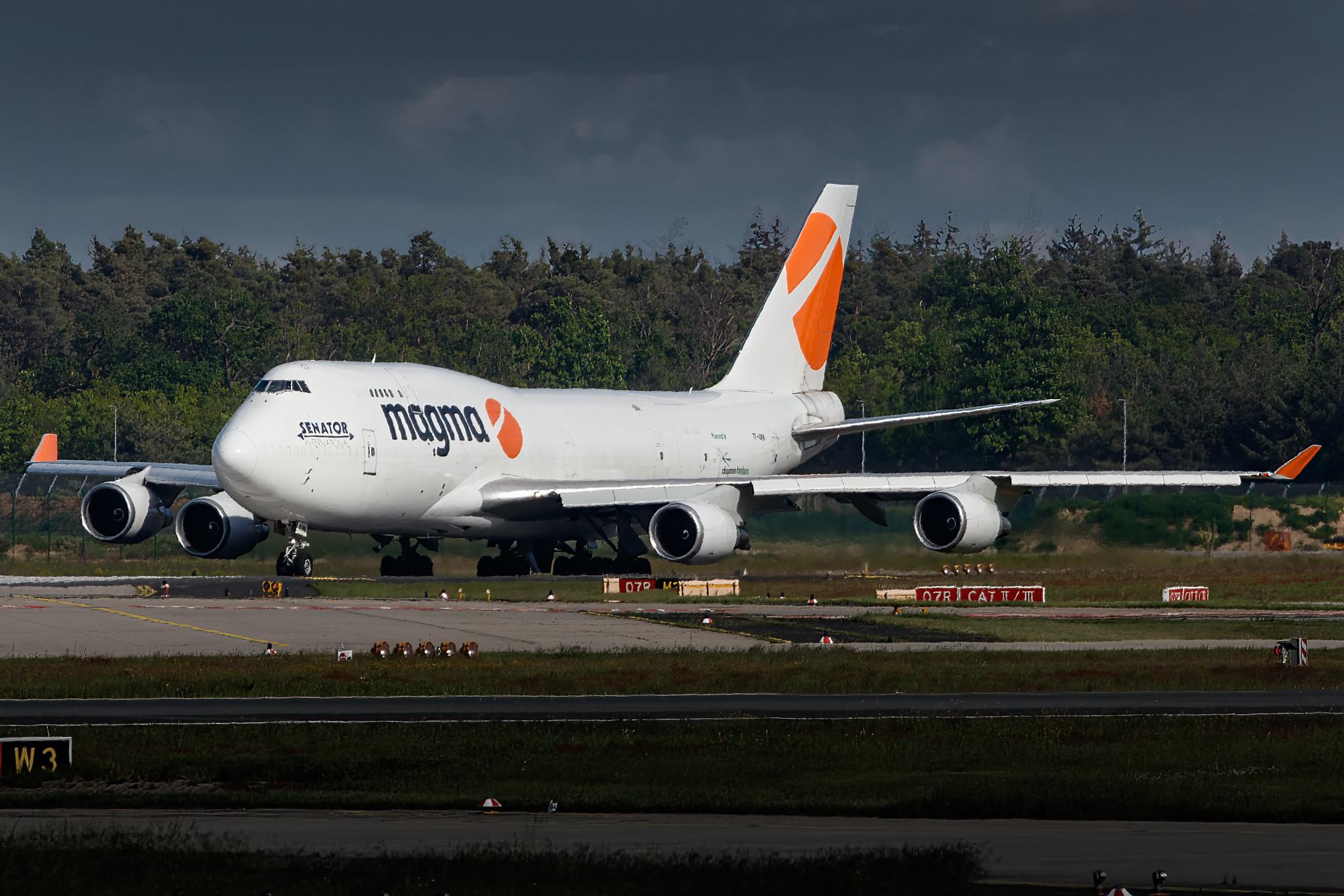 Frankfurt Airport: Magma Aviation (CC / ABD) | Operator: Air Atlanta Icelandic | Boeing 747-4F6(BDSF) B744 | TF-AMN | MSN 27602