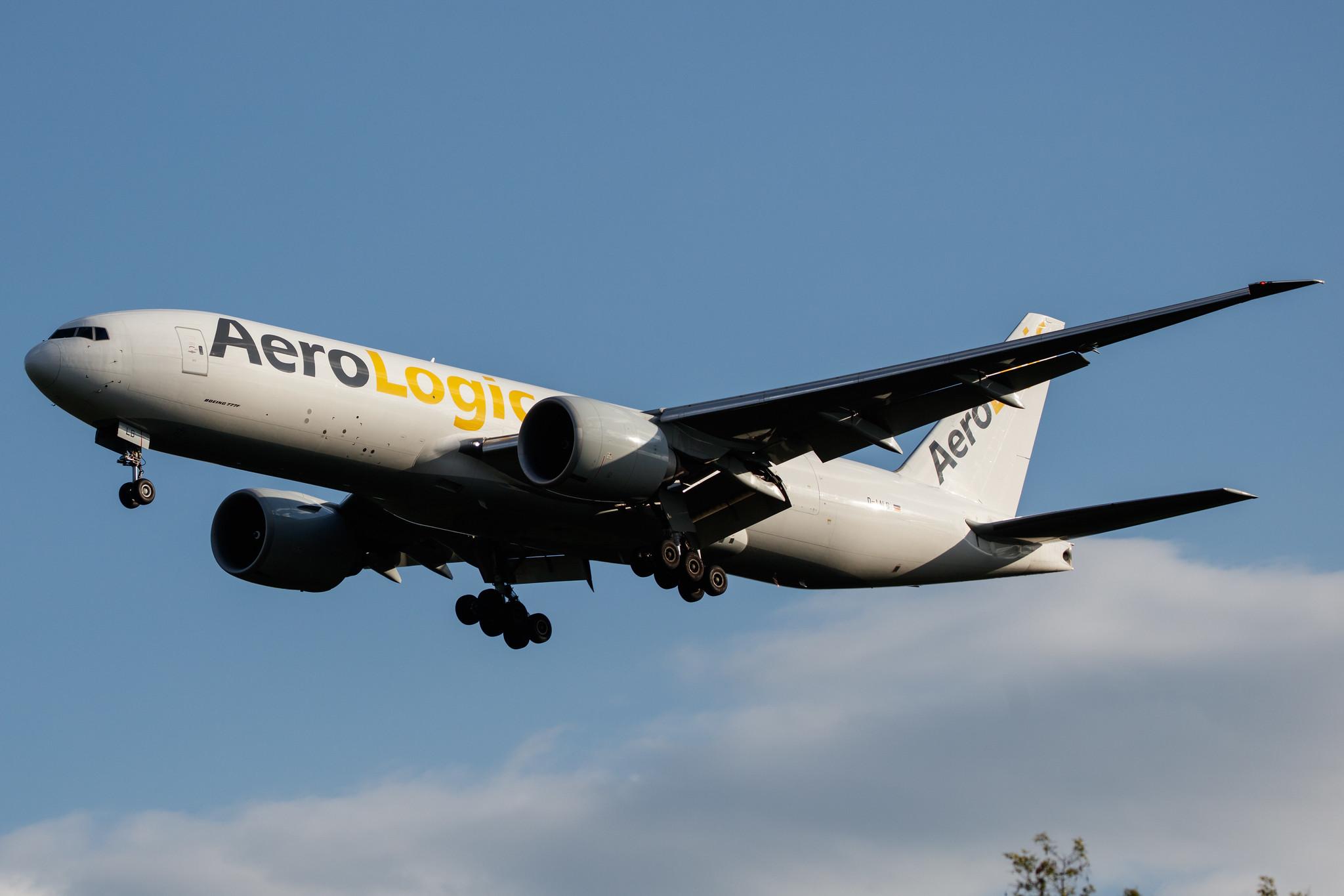 Frankfurt Airport: AeroLogic (3S / BOX) |  Boeing 777-FZN B77L | D-AALB | MSN 36002