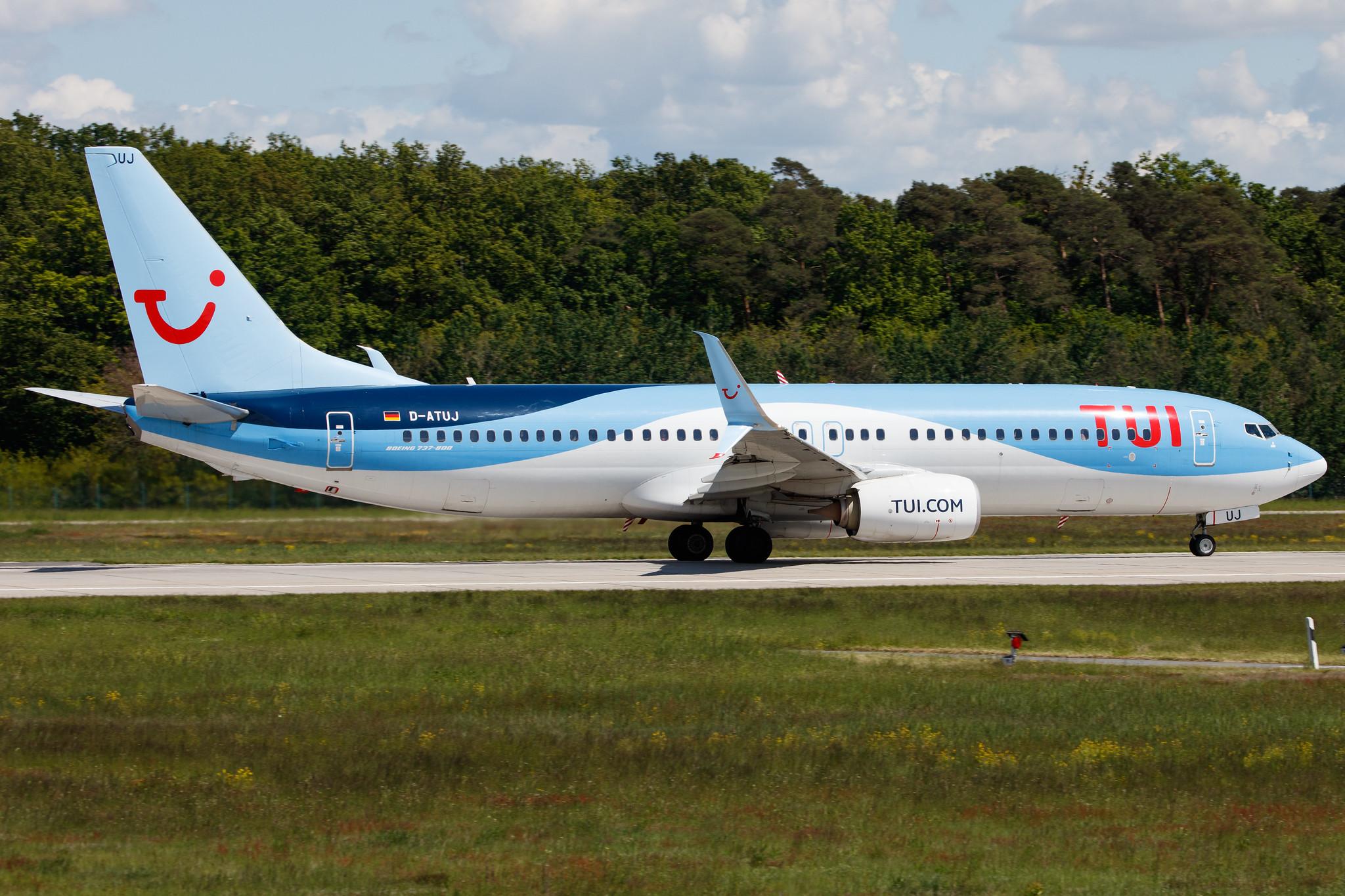 Frankfurt Airport: TUI (X3 / TUI) | Operator: TUI fly |  Boeing 737-8K5 B738 | D-ATUJ | MSN 32904