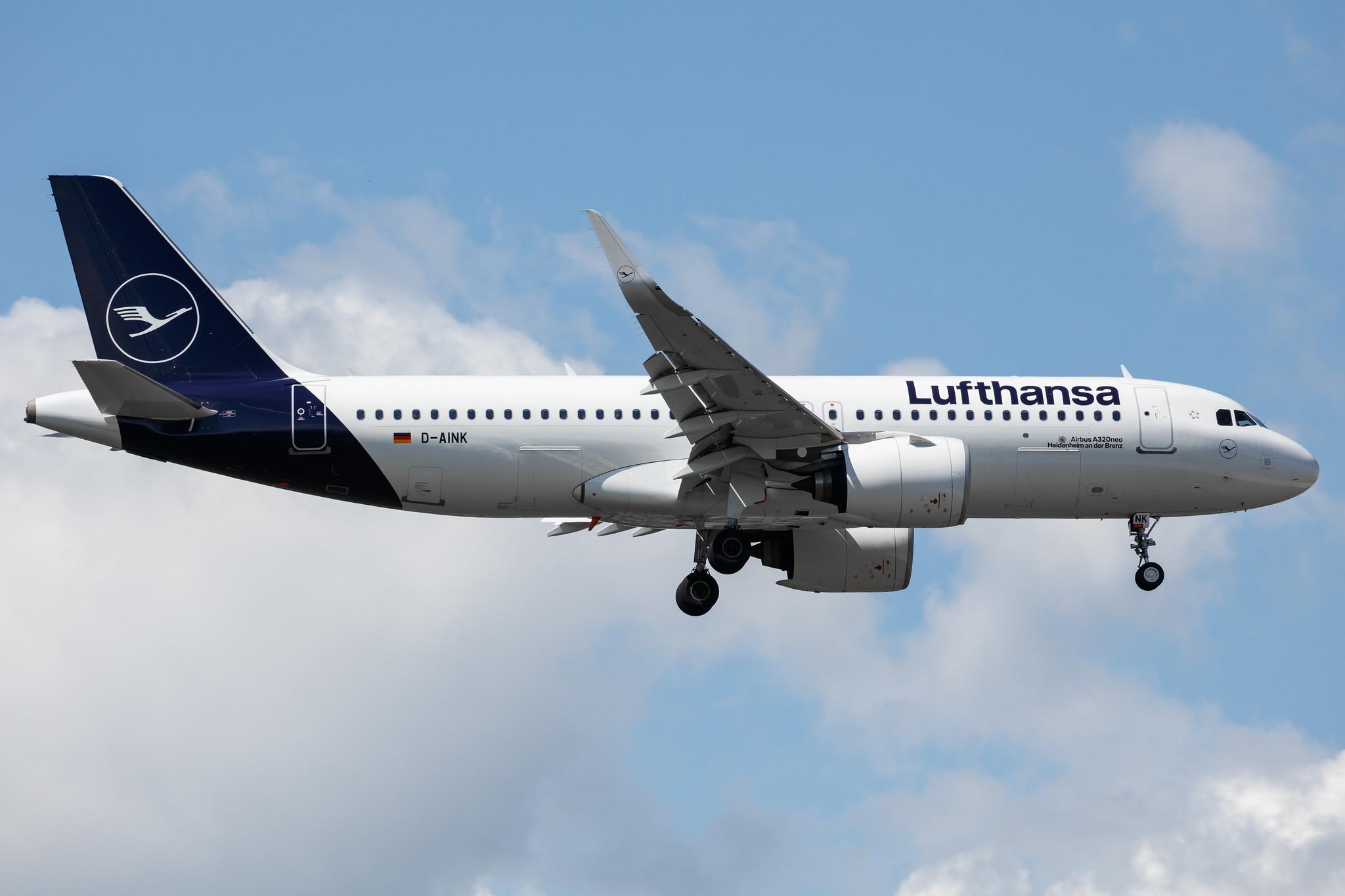 Frankfurt Airport: Lufthansa (LH / DLH) |  Airbus A320-271N A20N | D-AINK | MSN 8249