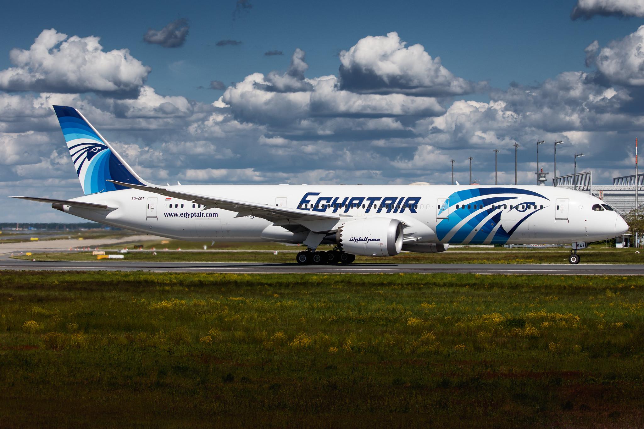 Frankfurt Airport: EgyptAir (MS / MSR) |  Boeing 787-9 Dreamliner B789 | SU-GET | MSN 38801