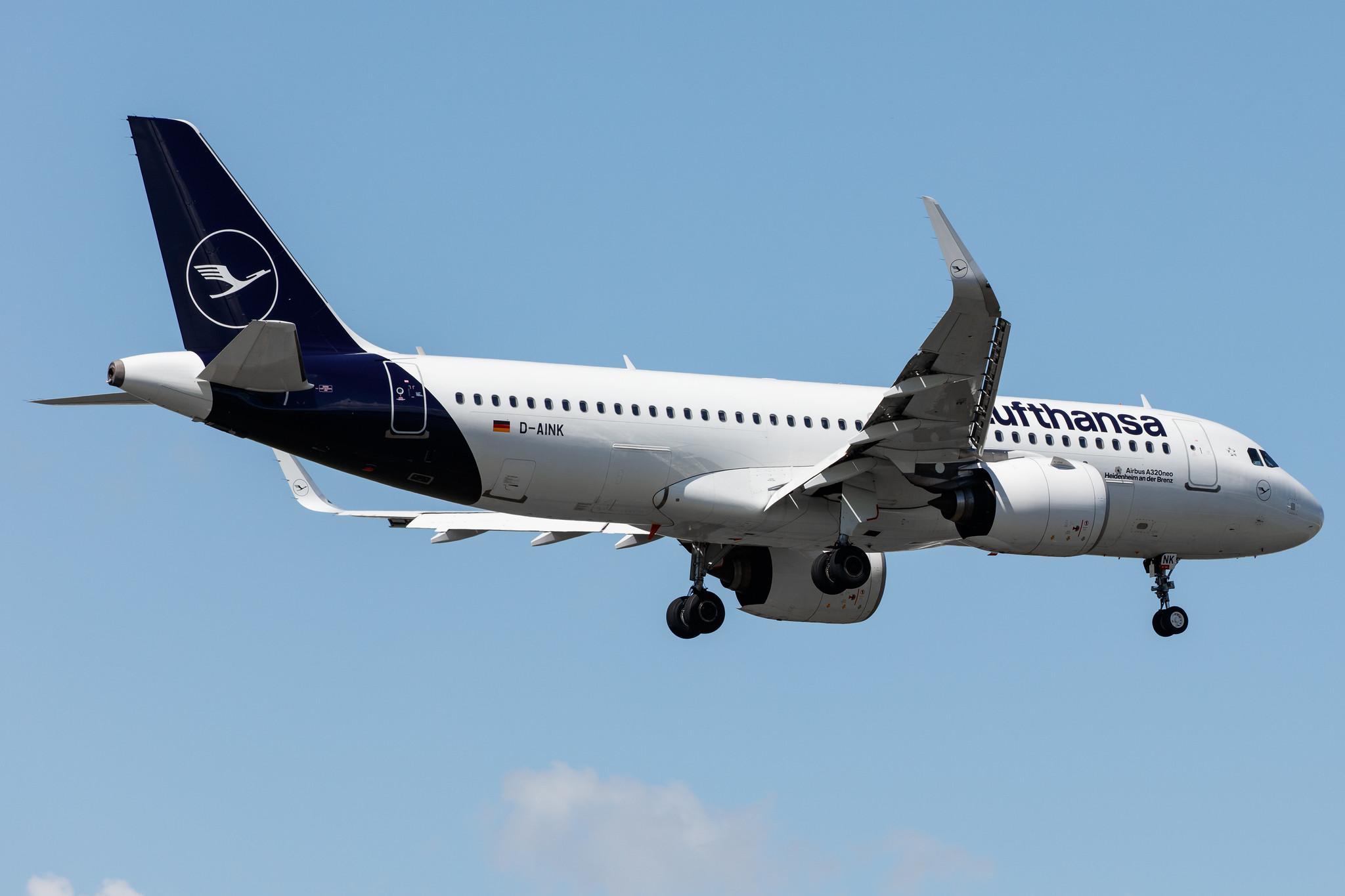 Frankfurt Airport: Lufthansa (LH / DLH) |  Airbus A320-271N A20N | D-AINK | MSN 8249