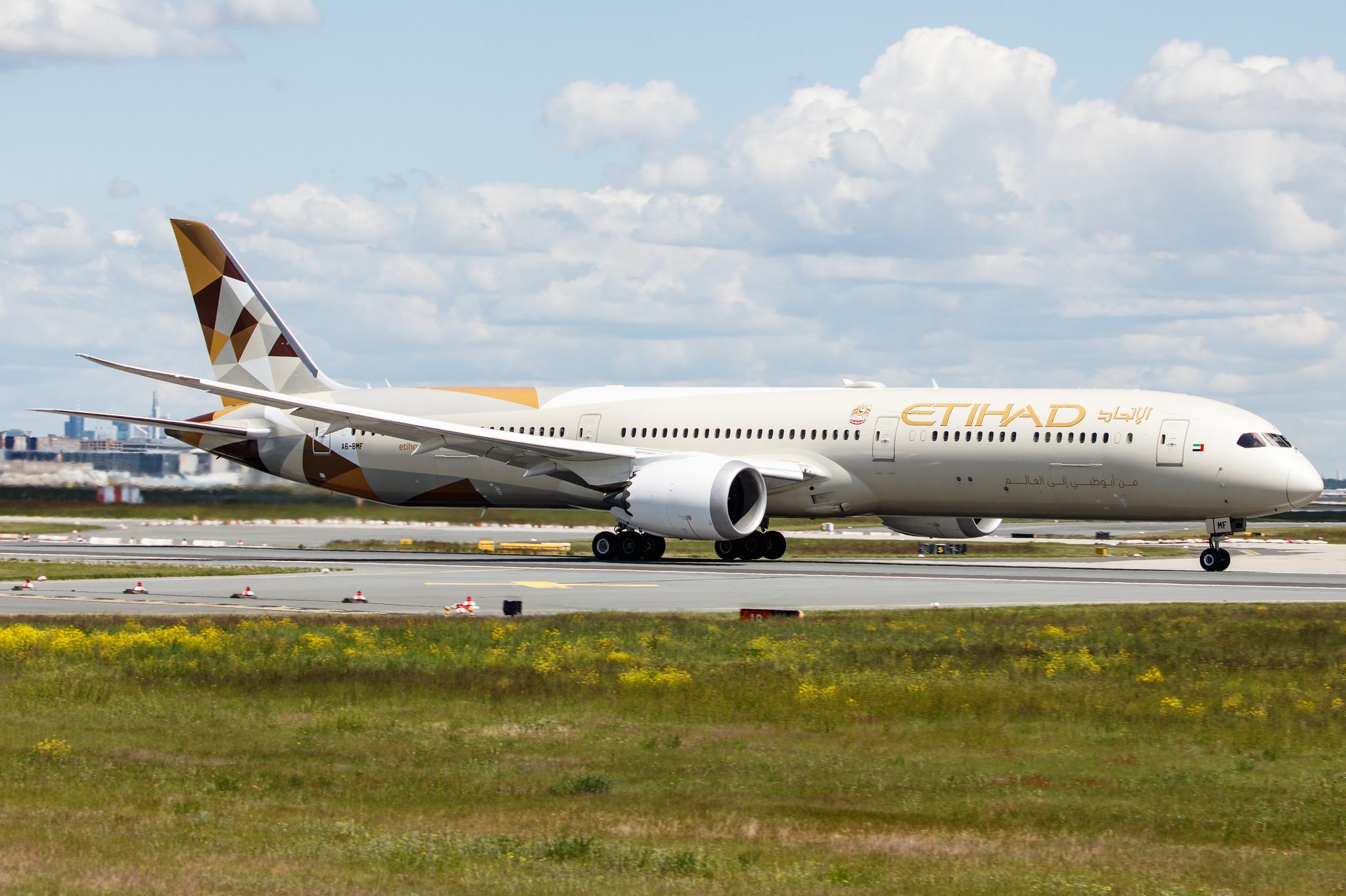 Frankfurt Airport: Etihad Airways (EY / ETD) |  Boeing 787-10 Dreamliner B78X | A6-BMF | MSN 60761