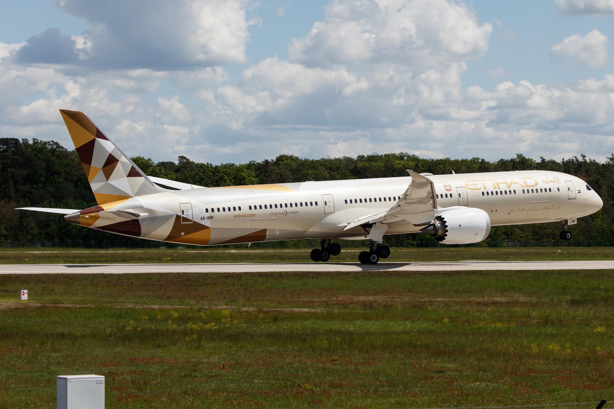 Frankfurt Airport: Etihad Airways (EY / ETD) |  Boeing 787-10 Dreamliner B78X | A6-BMF | MSN 60761