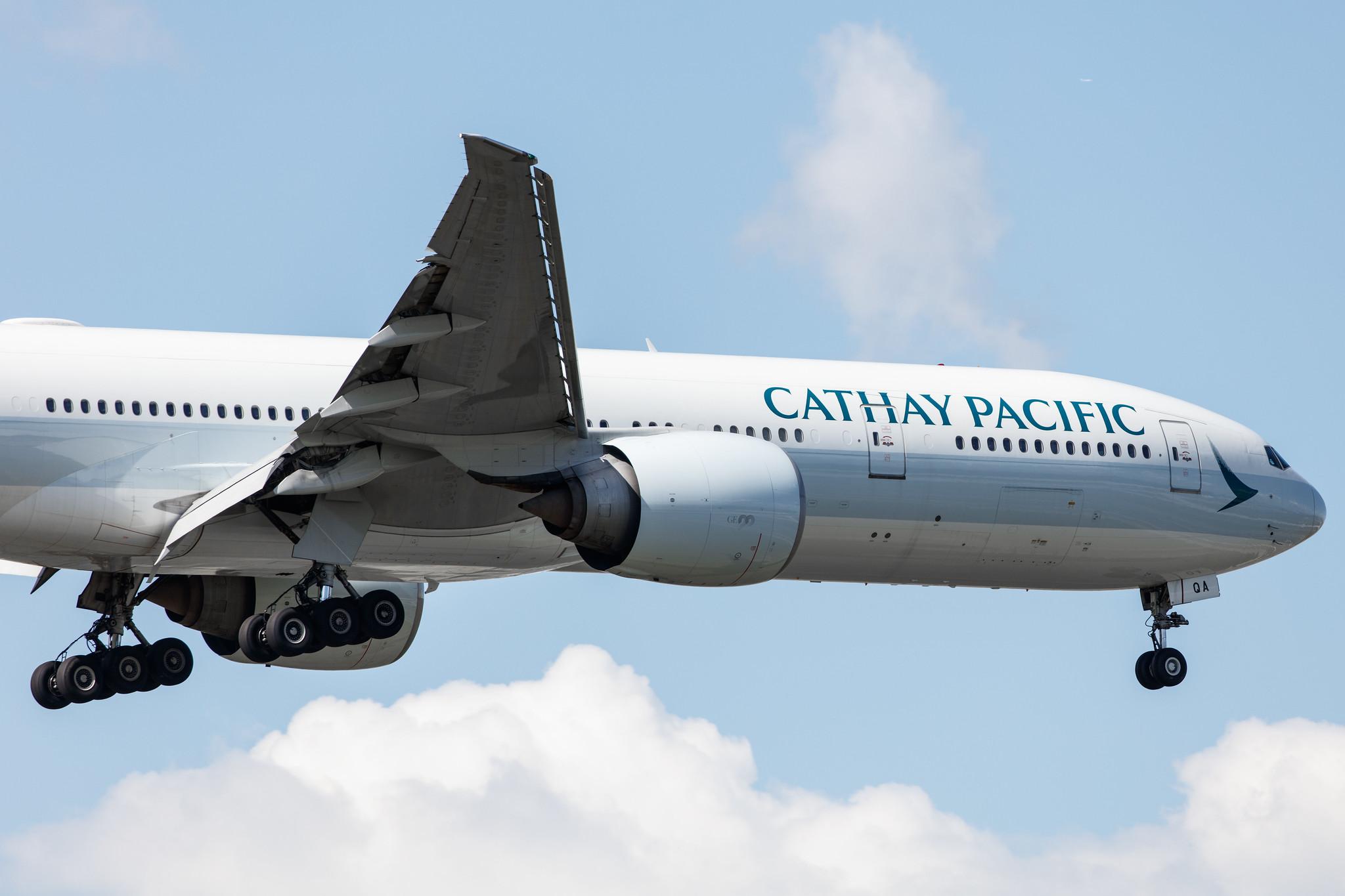 Frankfurt Airport: Cathay Pacific (CX / CPA) |  Boeing 777-367(ER) B77W | B-KQA | MSN 37898
