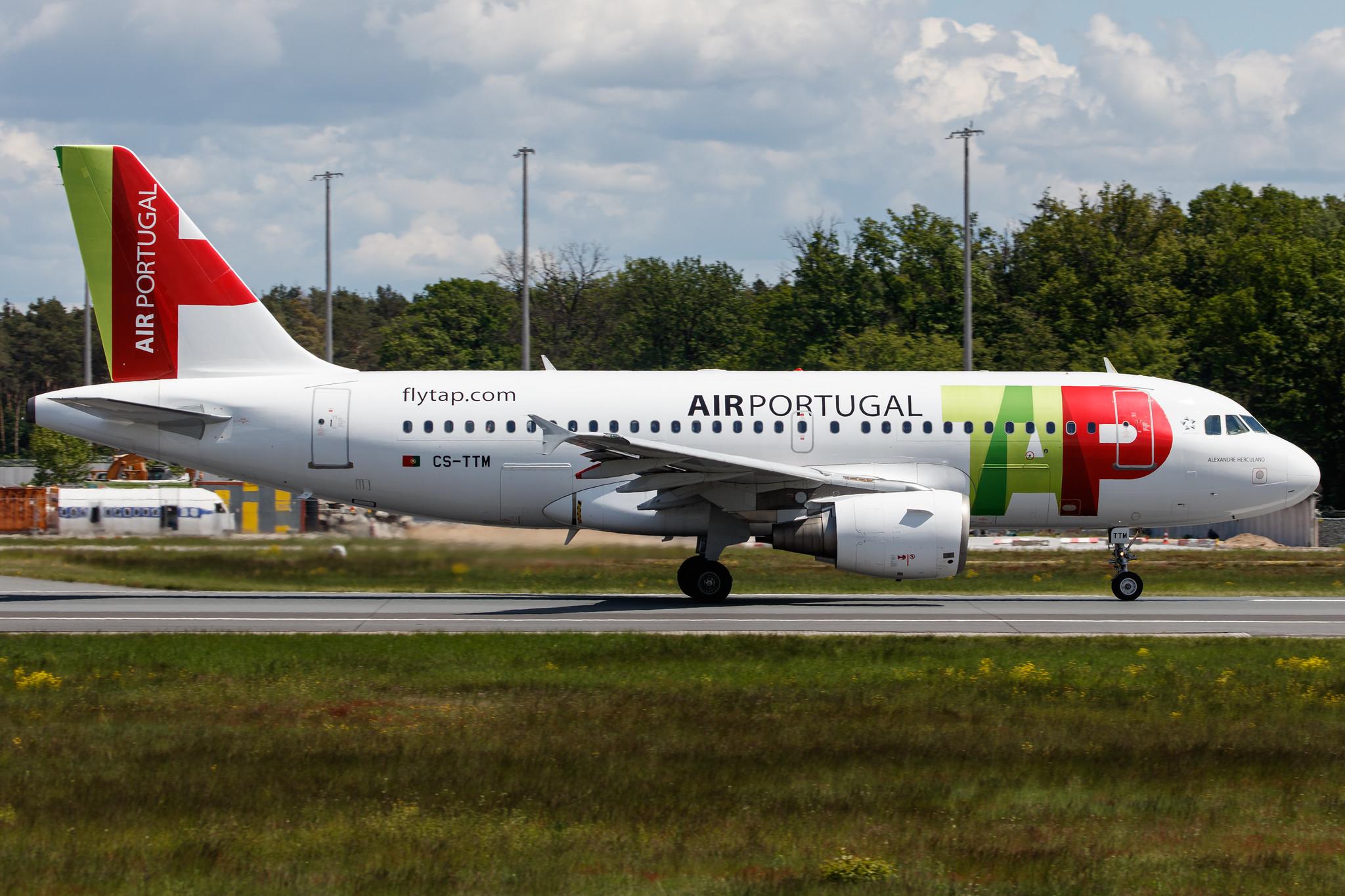 Frankfurt Airport: TAP Air Portugal (TP / TAP) |  Airbus A319-111 A319 | CS-TTM | MSN 1106