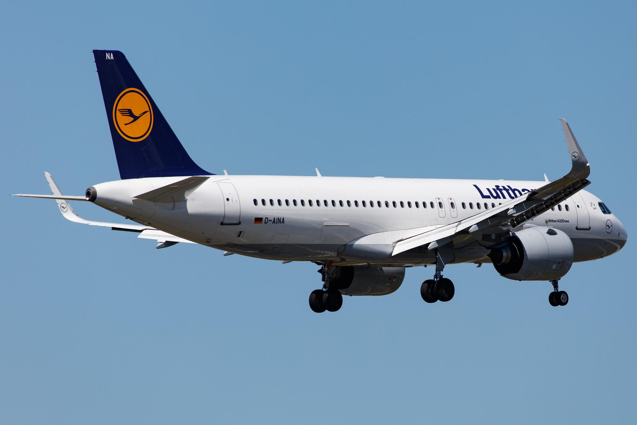 Frankfurt Airport: Lufthansa (LH / DLH) |  Airbus A320-271N A20N | D-AINA | MSN 6801