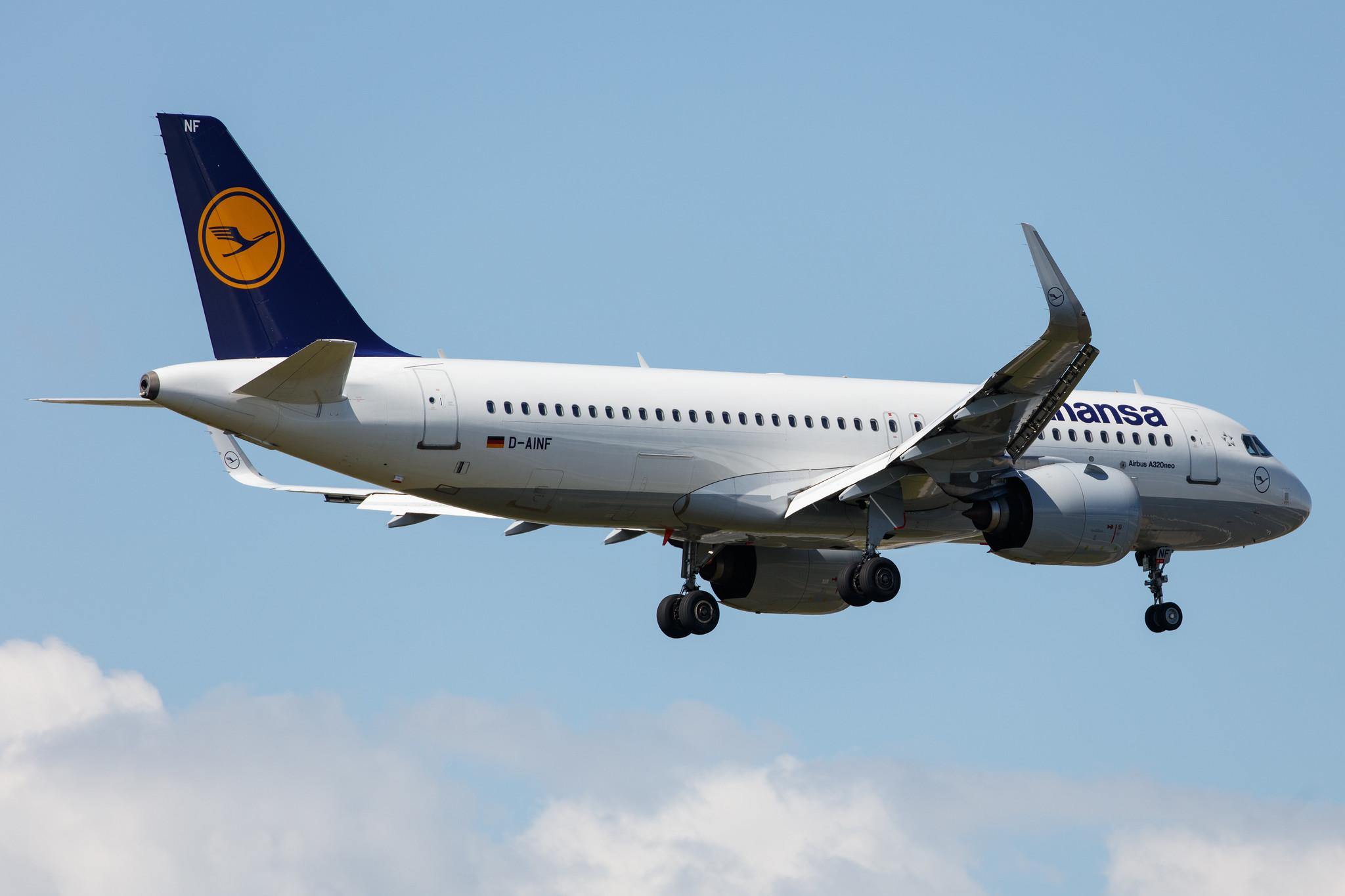 Frankfurt Airport: Lufthansa (LH / DLH) |  Airbus A320-271N A20N | D-AINF | MSN 7577