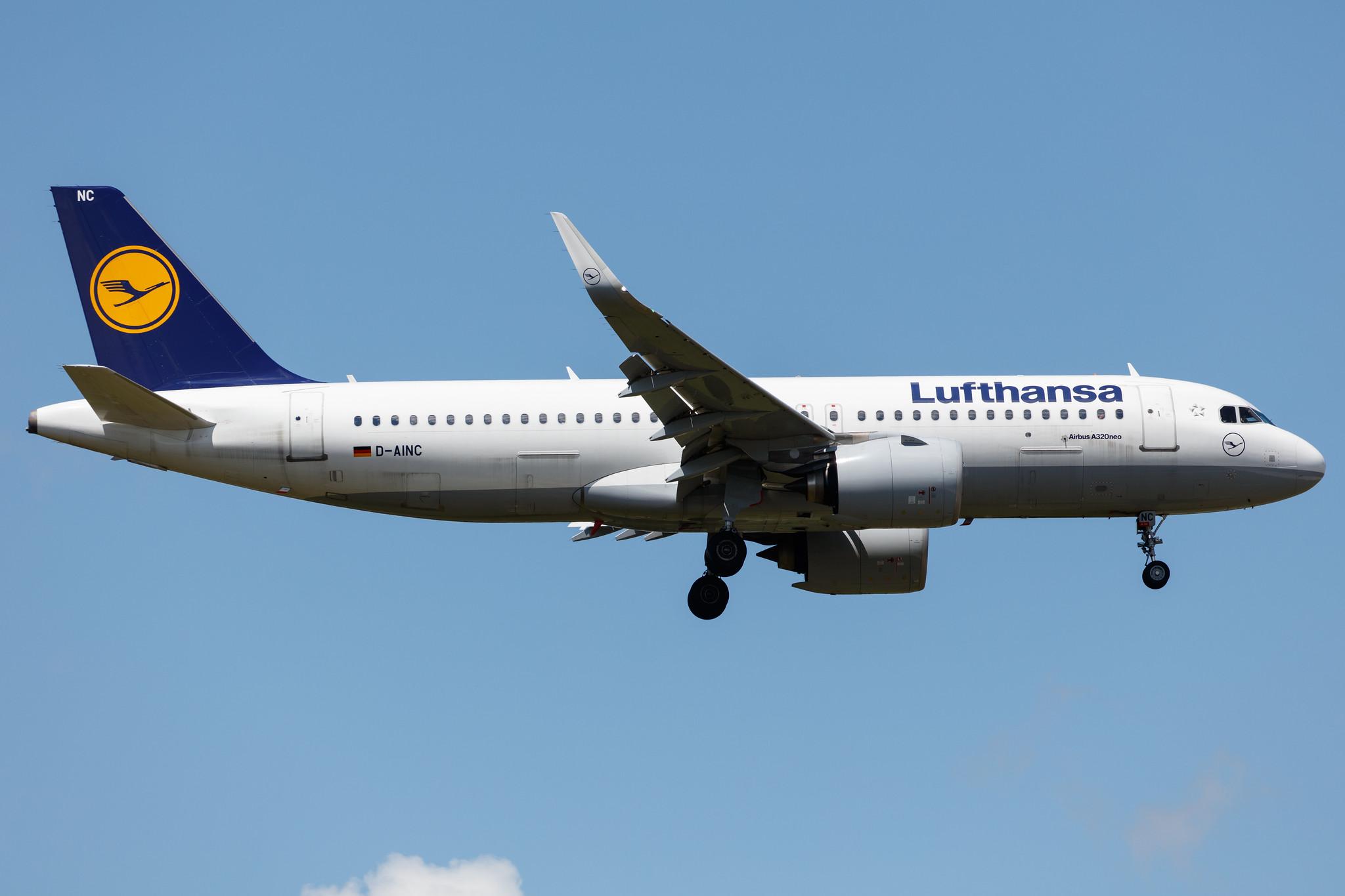 Frankfurt Airport: Lufthansa (LH / DLH) |  Airbus A320-271N A20N | D-AINC | MSN 6920