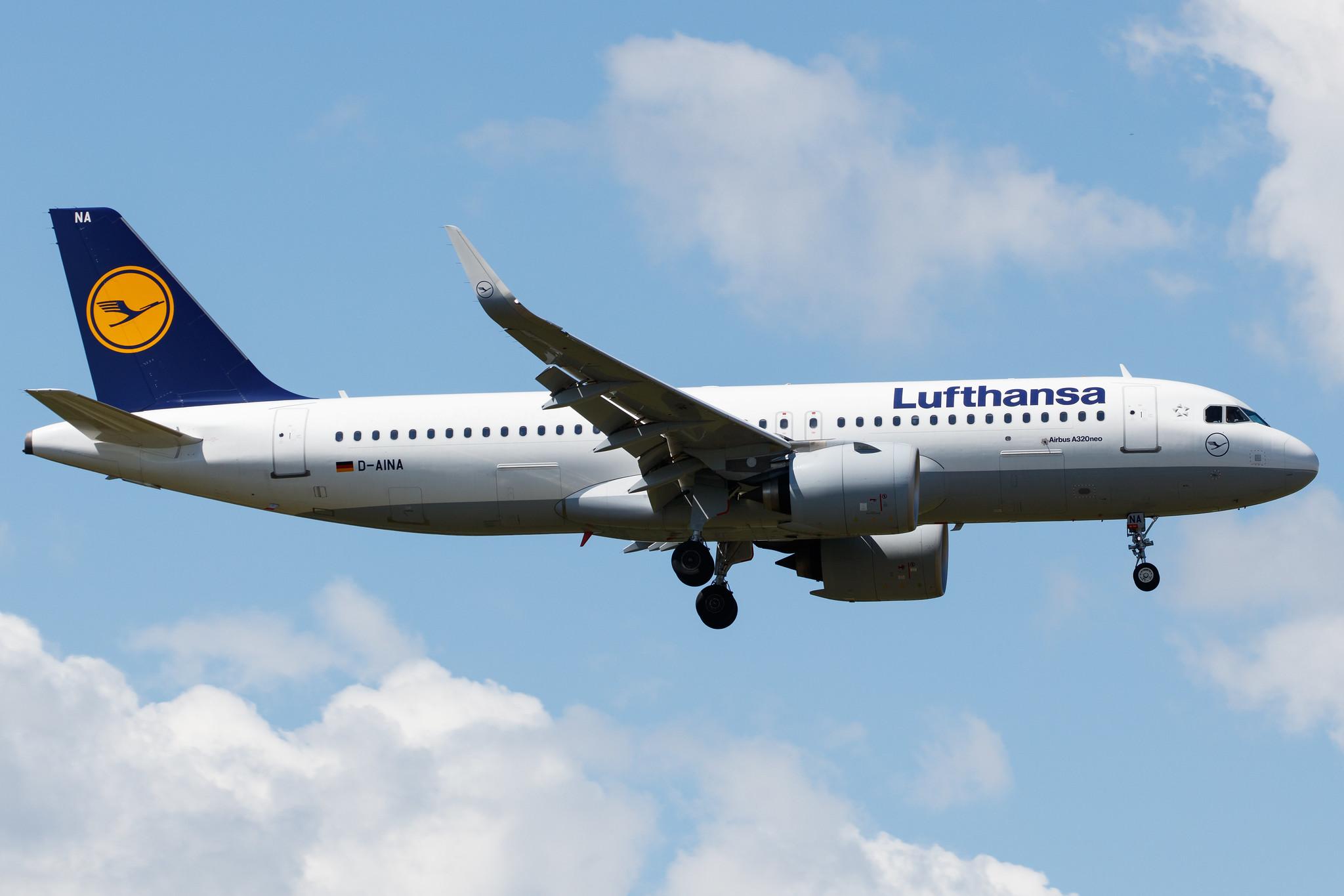 Frankfurt Airport: Lufthansa (LH / DLH) |  Airbus A320-271N A20N | D-AINA | MSN 6801