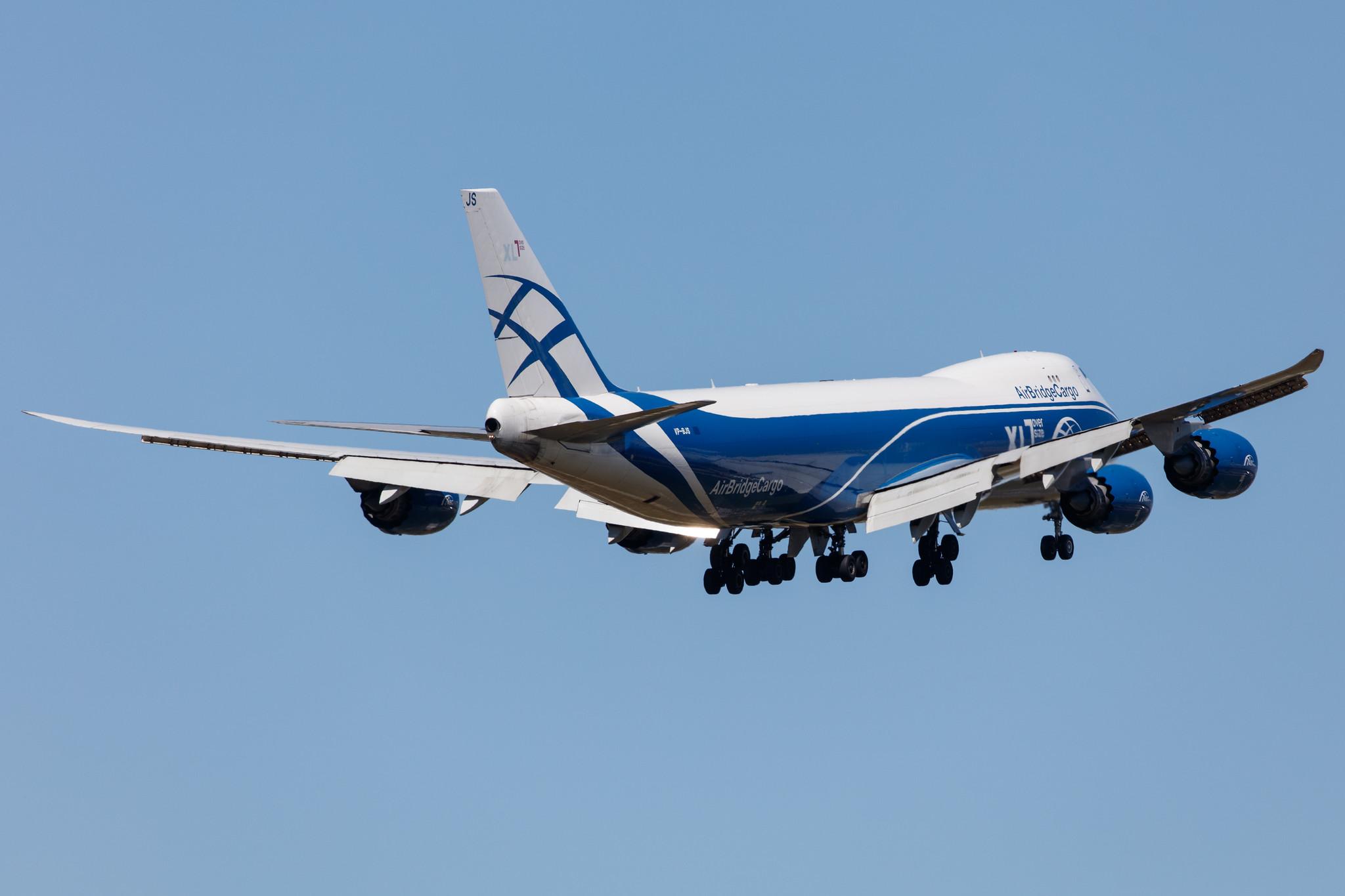 Frankfurt Airport: AirBridgeCargo (RU / ABW) | Operator: AirBridgeCargo Airlines |  Boeing 747-8F B748 | VP-BJS | MSN 63787