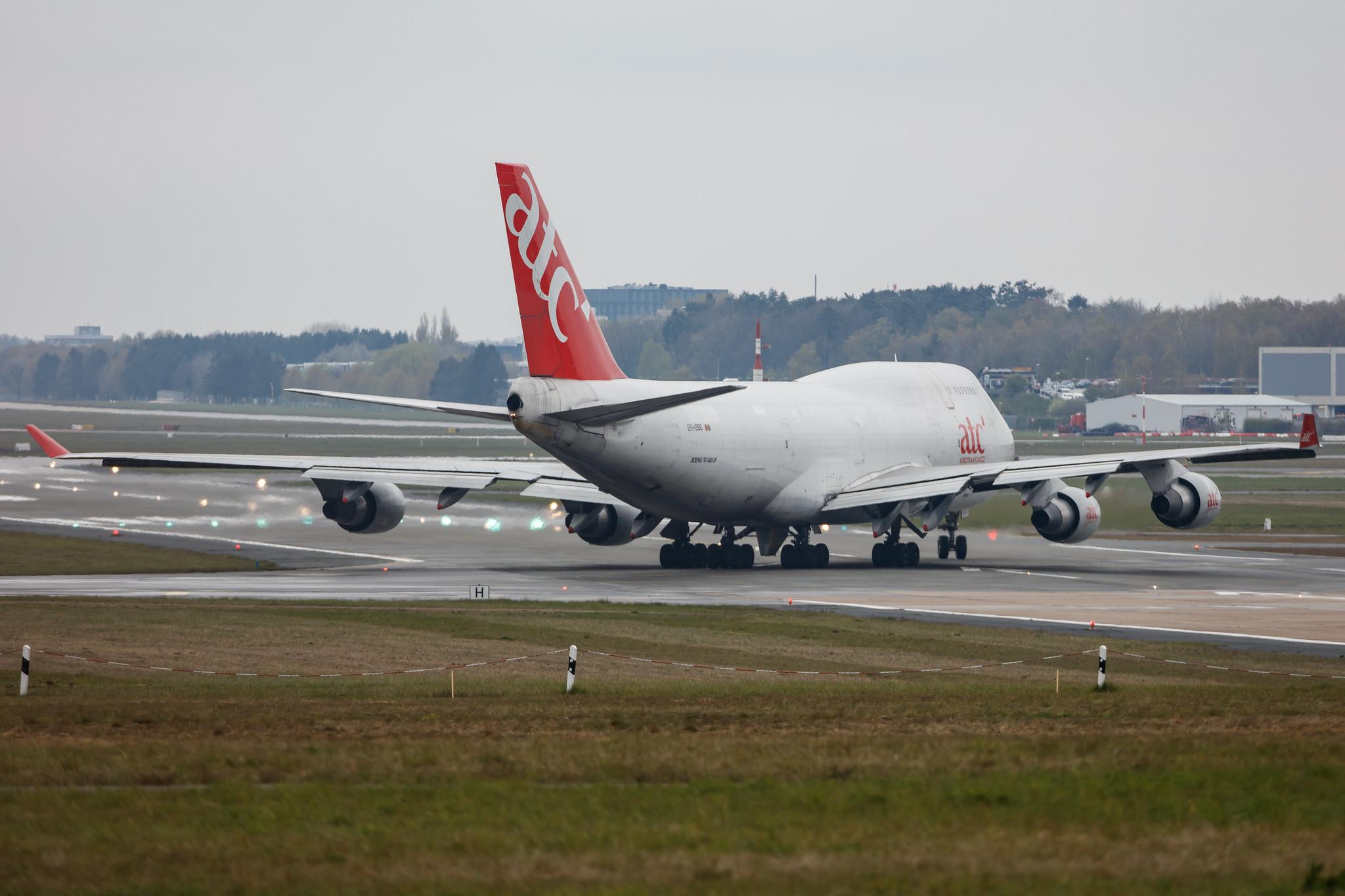 Hamburg Airport: Aerotranscargo (/ ATG) |  Boeing 747-433(BDSF) B744 | ER-BBC | MSN 24998