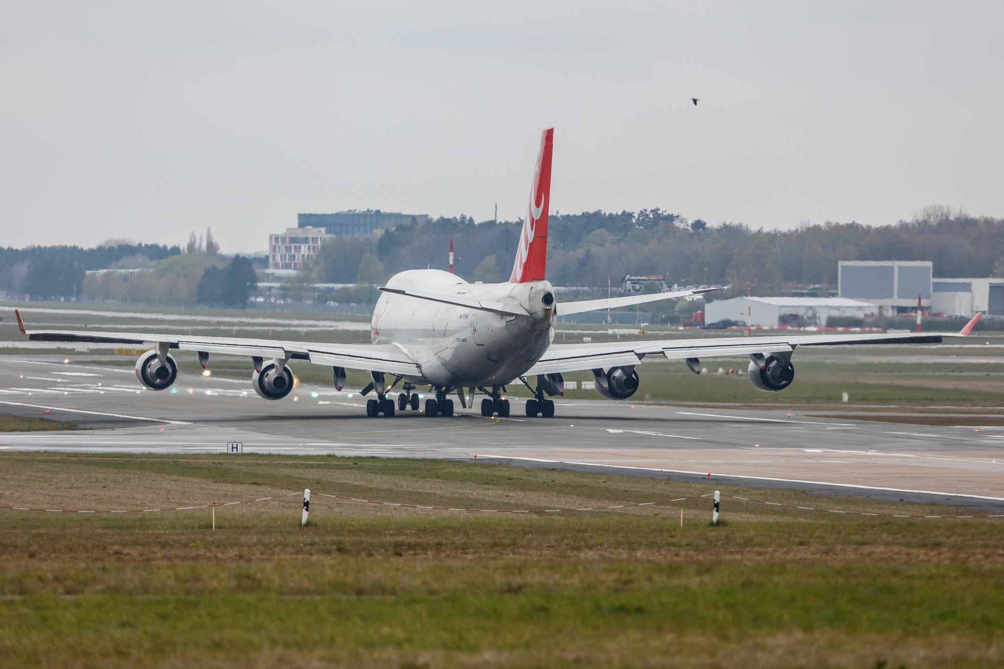 Hamburg Airport: Aerotranscargo (/ ATG) |  Boeing 747-433(BDSF) B744 | ER-BBC | MSN 24998