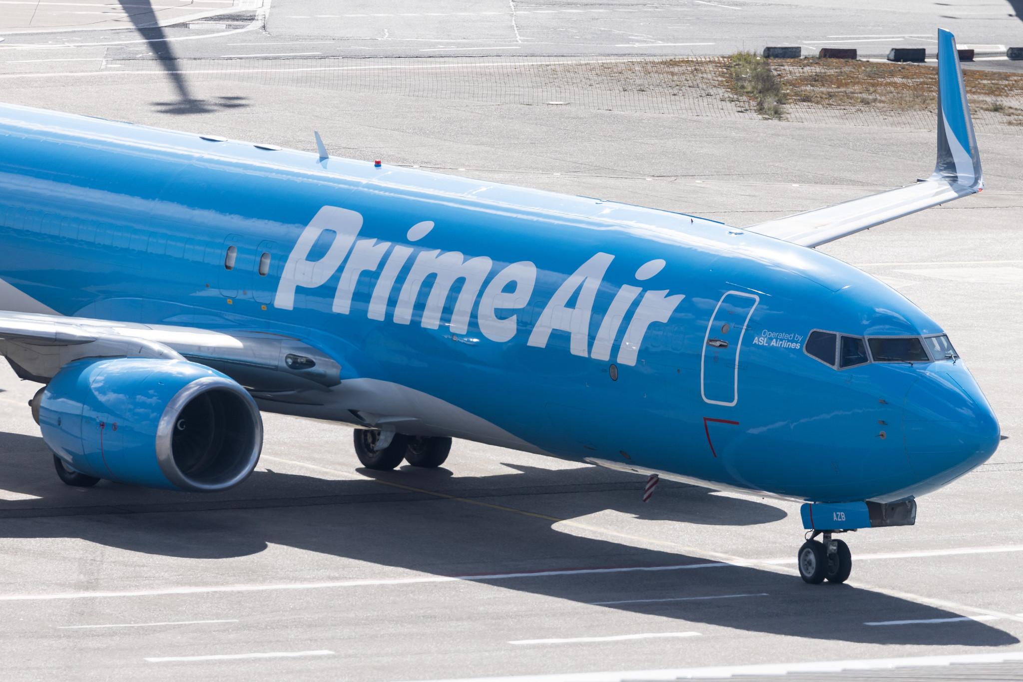Köln Bonn Airport: Amazon Air | Operator: ASL Airlines Ireland |  Boeing 737-8AS(SF) B738 | EI-AZB | MSN 29925