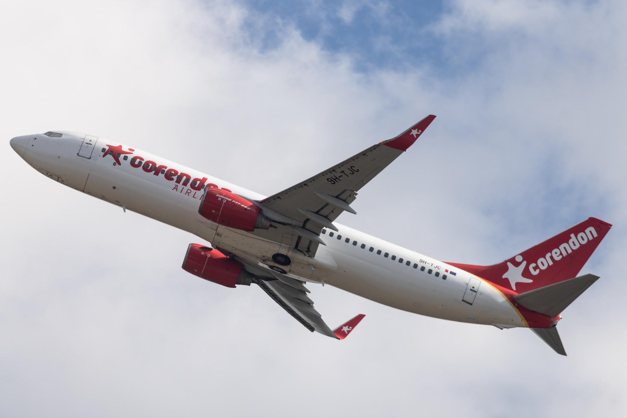 Köln Bonn Airport: Corendon Airlines (XC / CAI) | Operator: Corendon Airlines Europe |  Boeing 737-86N B738 | 9H-TJC | MSN 38012