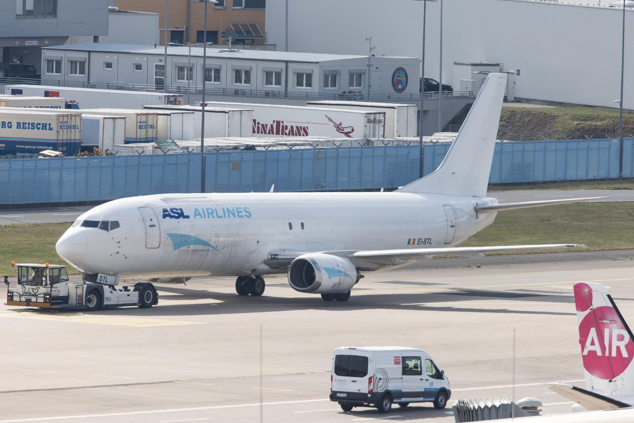 Köln Bonn Airport: ASL Airlines (/ ABR) |  Boeing 737-42C(SF) B734 | EI-STL | MSN 24231
