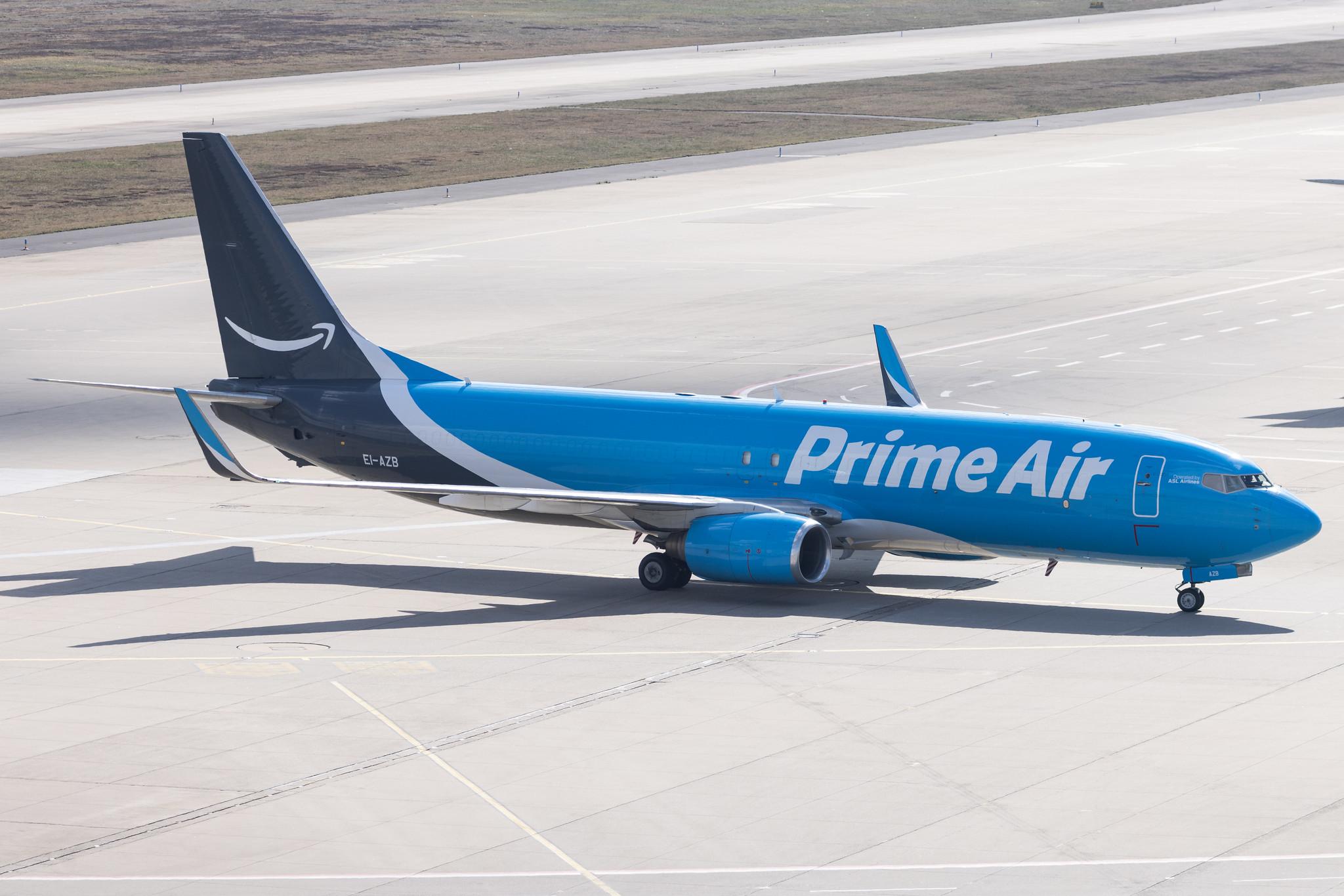 Köln Bonn Airport: Amazon Air | Operator: ASL Airlines Ireland |  Boeing 737-8AS(SF) B738 | EI-AZB | MSN 29925