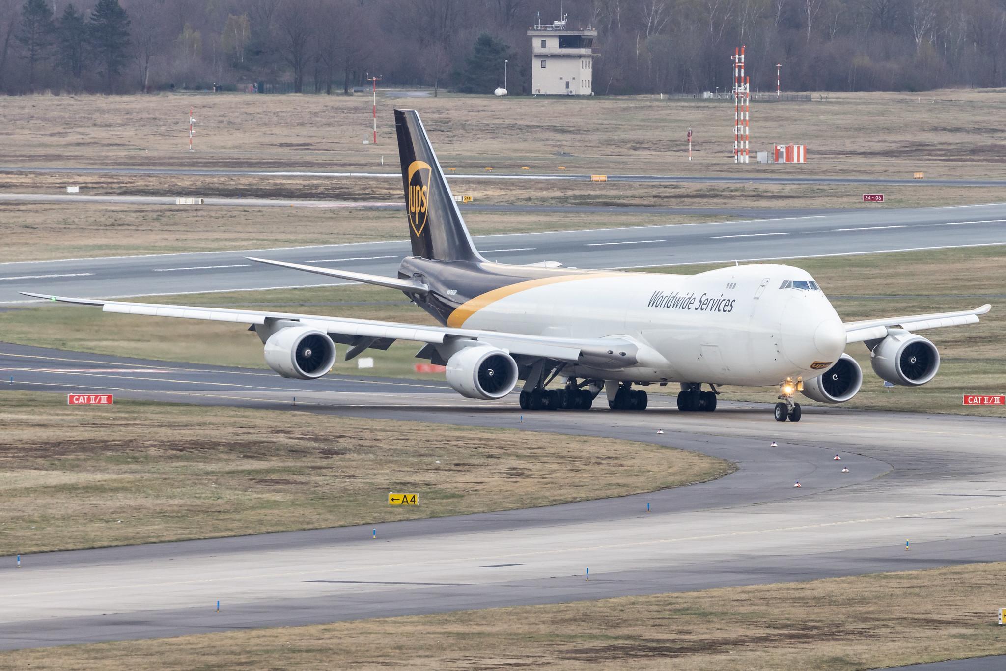 Köln Bonn Airport: UPS (5X / UPS) |  Boeing 747-8F B748 | N606UP | MSN 64253