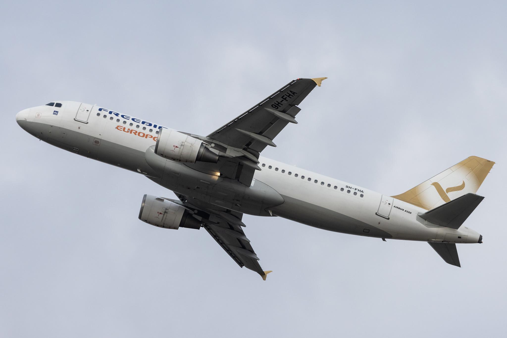 Köln Bonn Airport: Freebird Airlines (FH / FHY) | Operator: Freebird Airlines Europe |  Airbus A320-214 A320 | 9H-FHA | MSN 4207