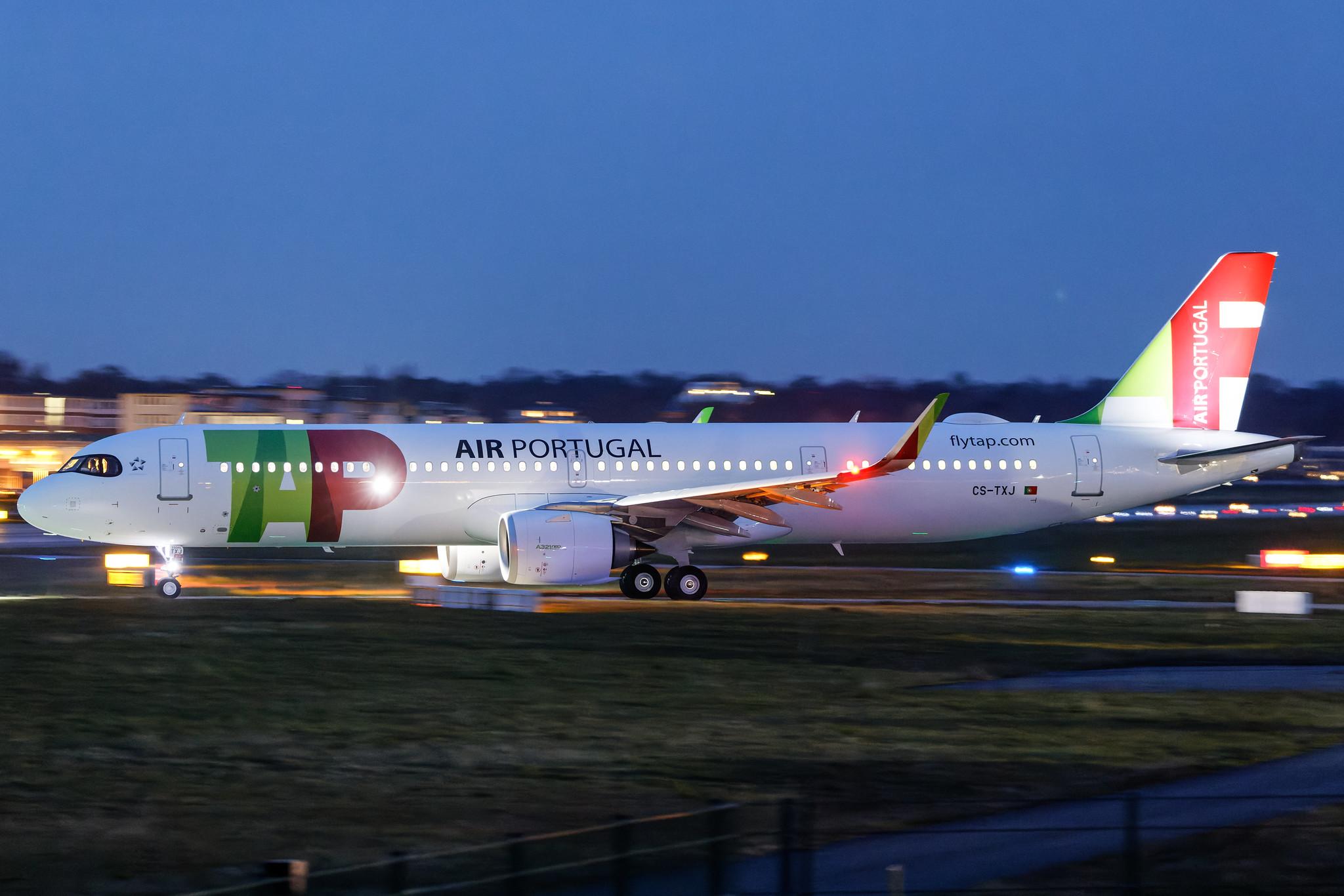 Hamburg Finkenwerder: TAP Air Portugal (TP / TAP) |  Airbus A321-251NX A21N | CS-TXJ | MSN 10461