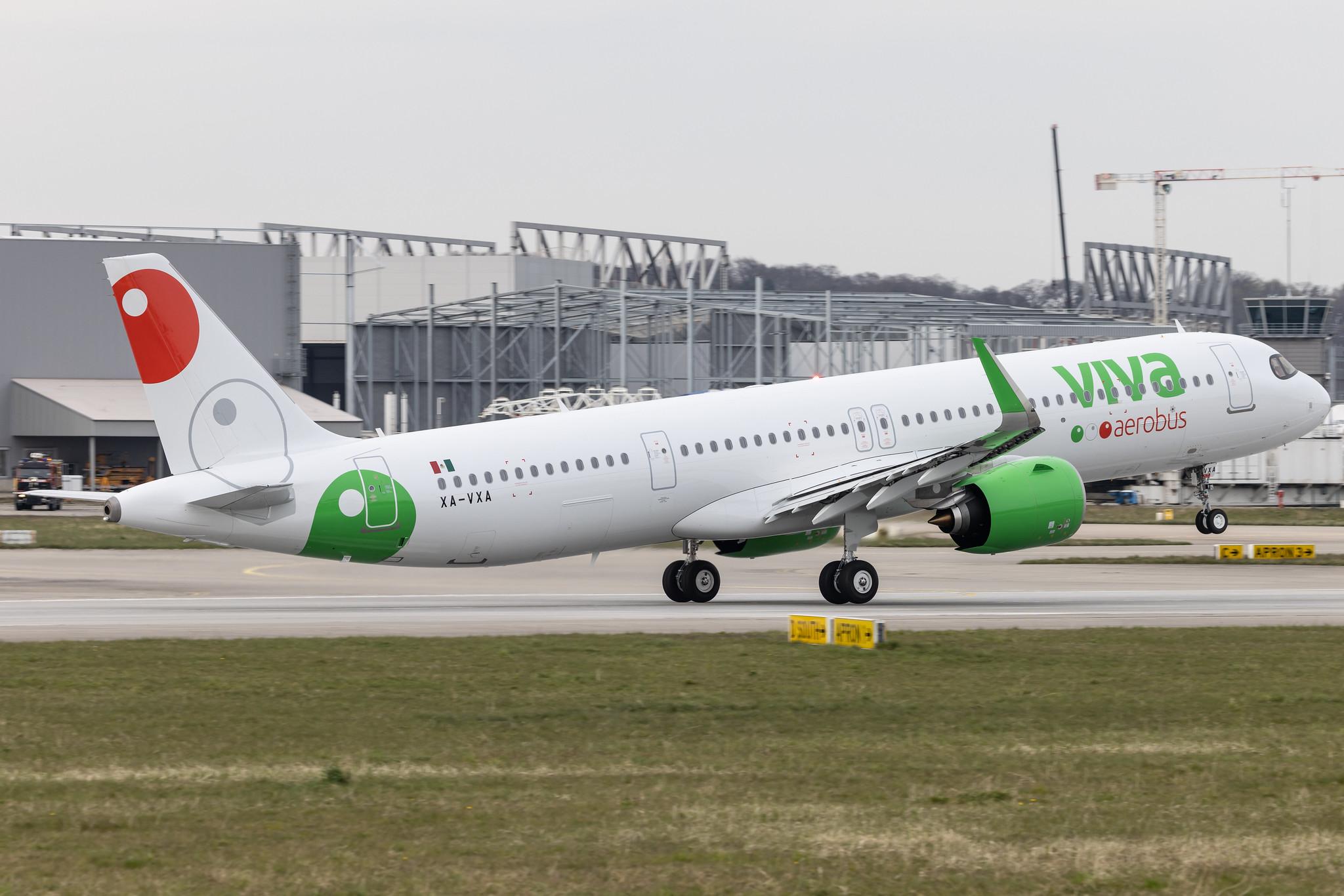 Hamburg Finkenwerder: Viva Aerobus (VB / VIV) |  Airbus A321-271NX A21N | XA-VXA | MSN 10742