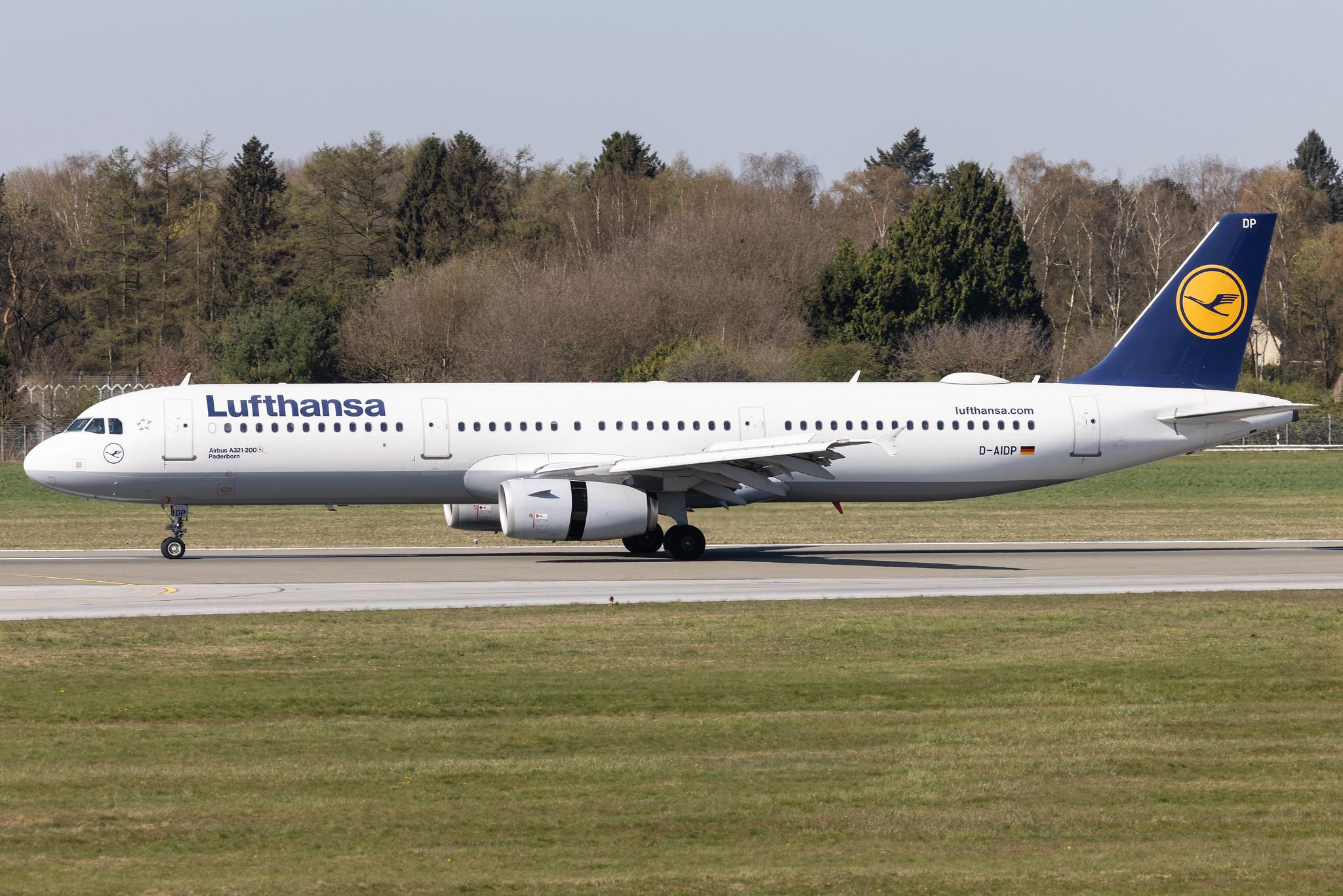 Hamburg Airport: Lufthansa (LH / DLH) |  Airbus A321-231 A321 | D-AIDP | MSN 5049