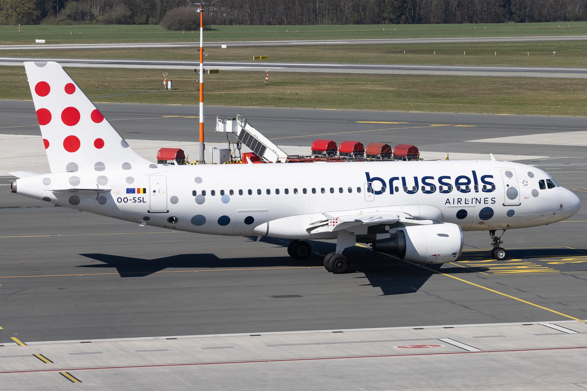 Hamburg Airport: Brussels Airlines (SN / BEL) |  Airbus A319-111 A319 | OO-SSL | MSN 1803