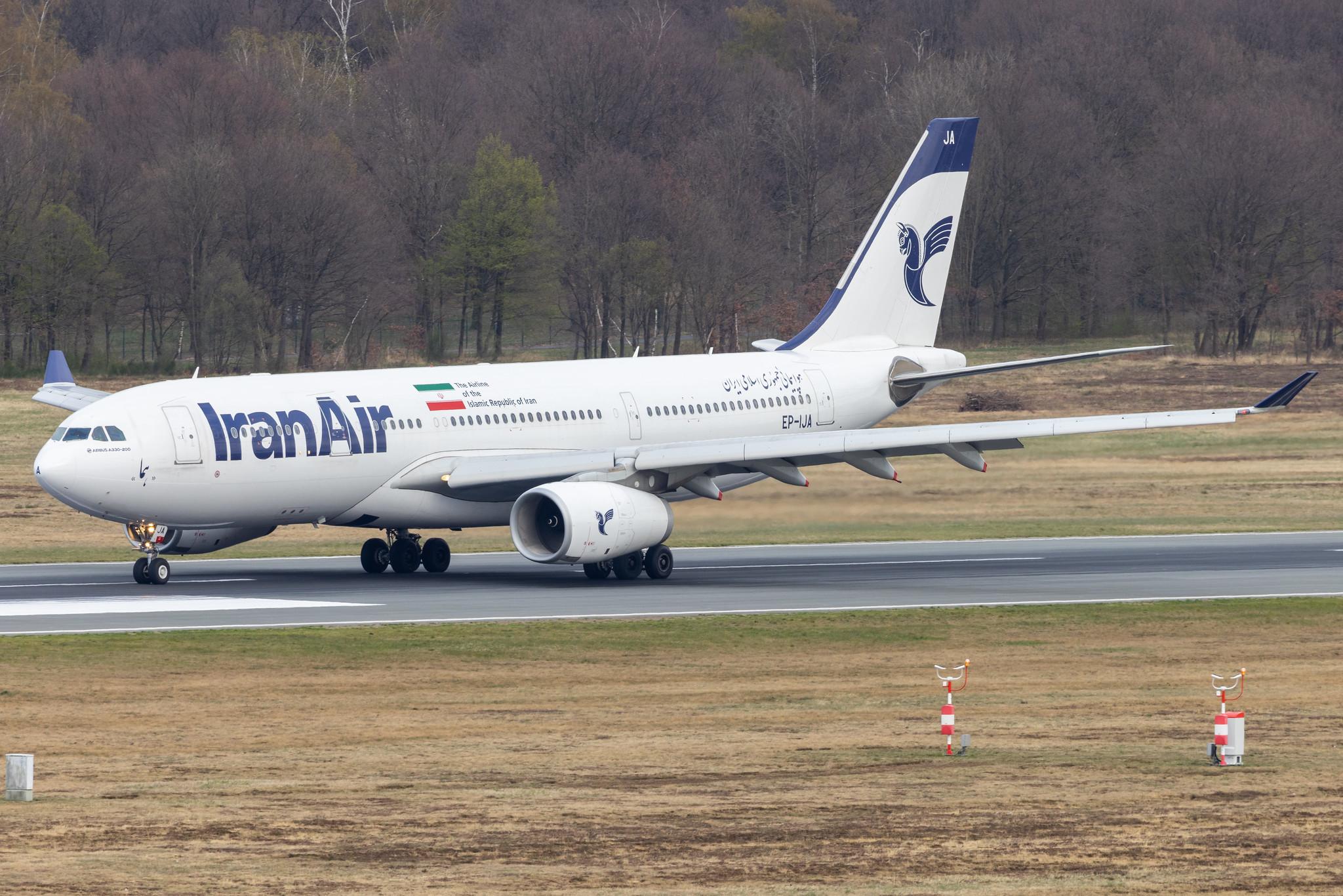Köln Bonn Airport: Iran Air (IR / IRA) |  Airbus A330-243 A332 | EP-IJA | MSN 1540