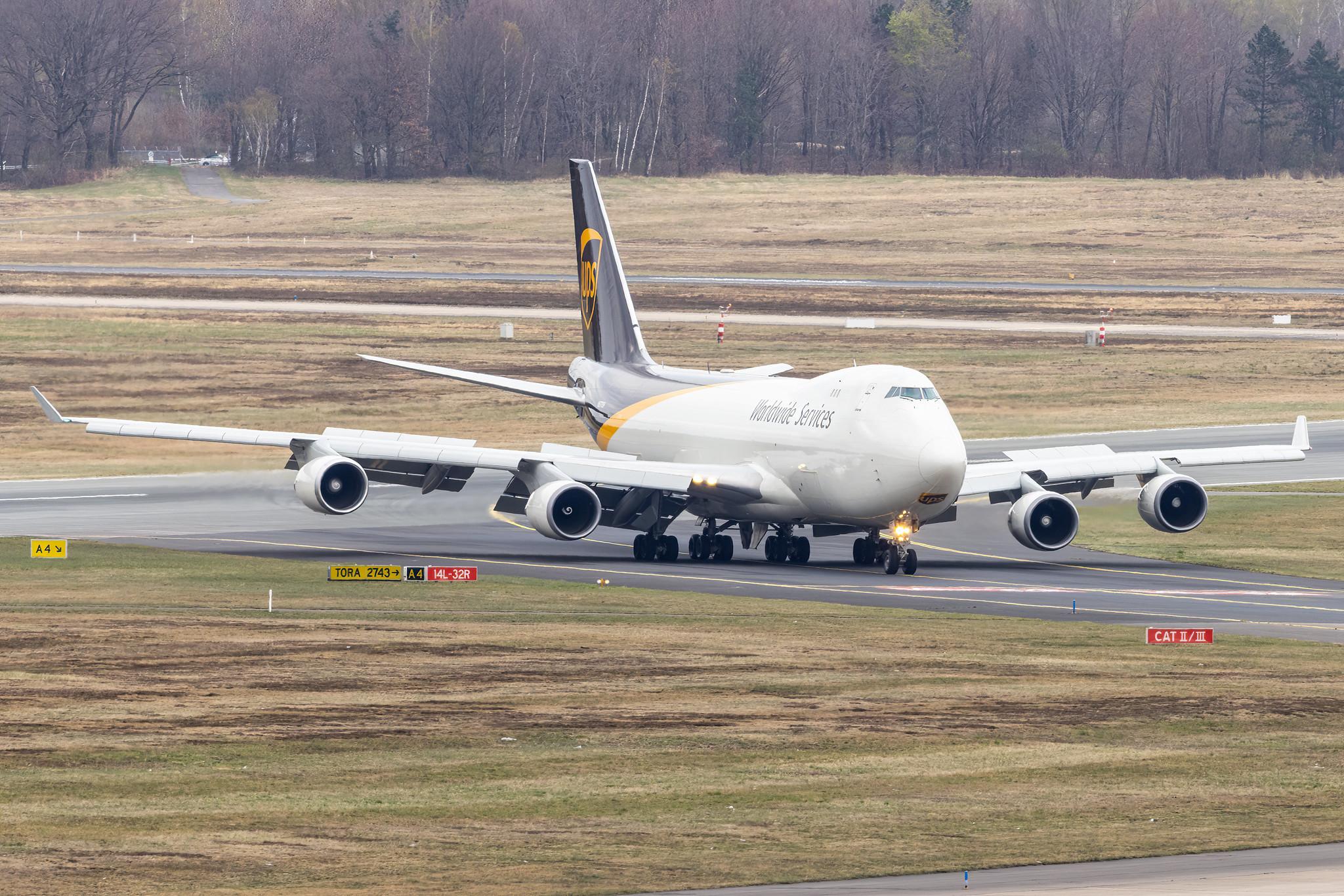 Köln Bonn Airport: UPS (5X / UPS) |  Boeing 747-44AF B744 | N577UP | MSN 35666