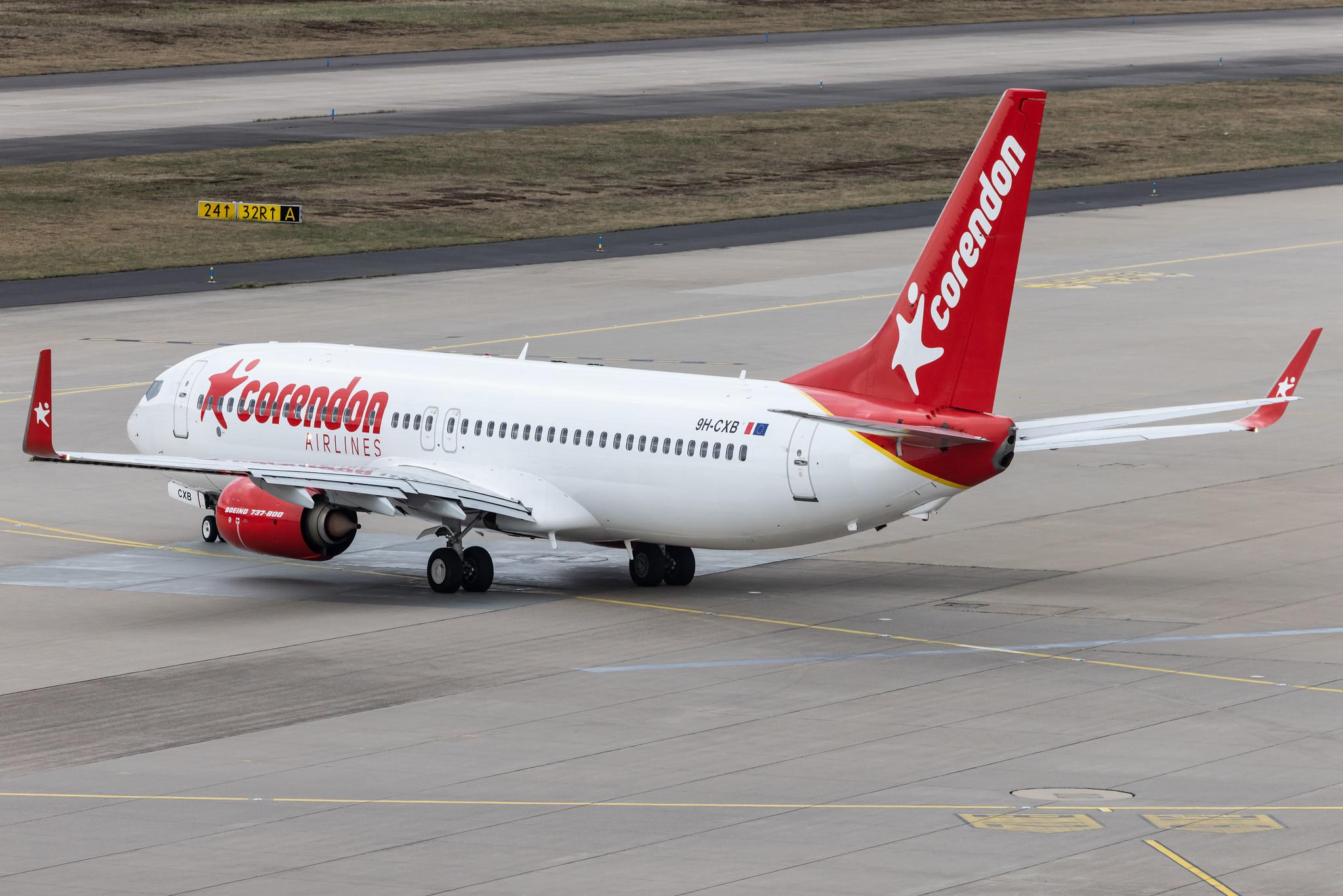 Köln Bonn Airport: Corendon Airlines (XC / CAI) | Operator: Corendon Airlines Europe |  Boeing 737-85R B738 | 9H-CXB | MSN 42799