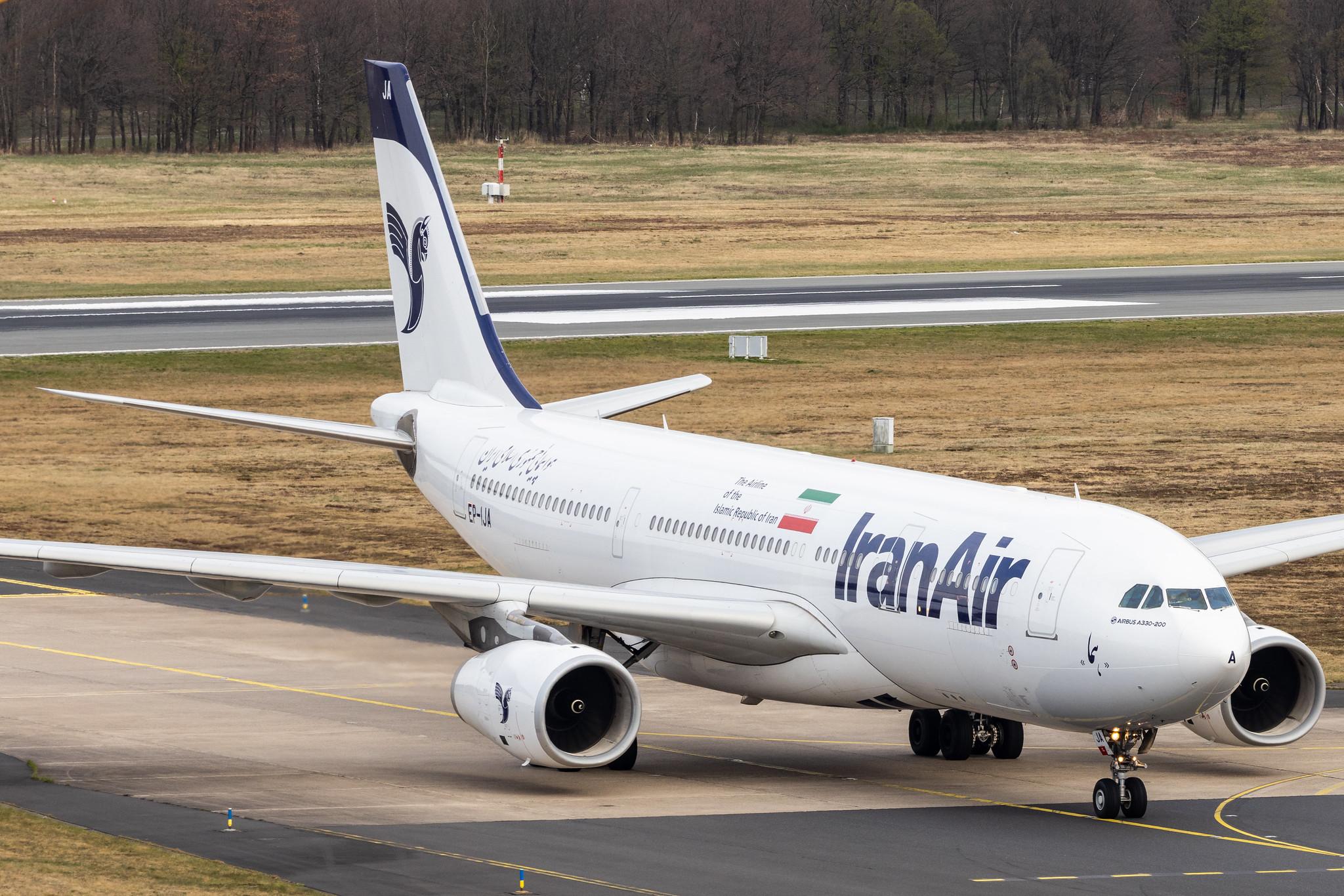 Köln Bonn Airport: Iran Air (IR / IRA) |  Airbus A330-243 A332 | EP-IJA | MSN 1540