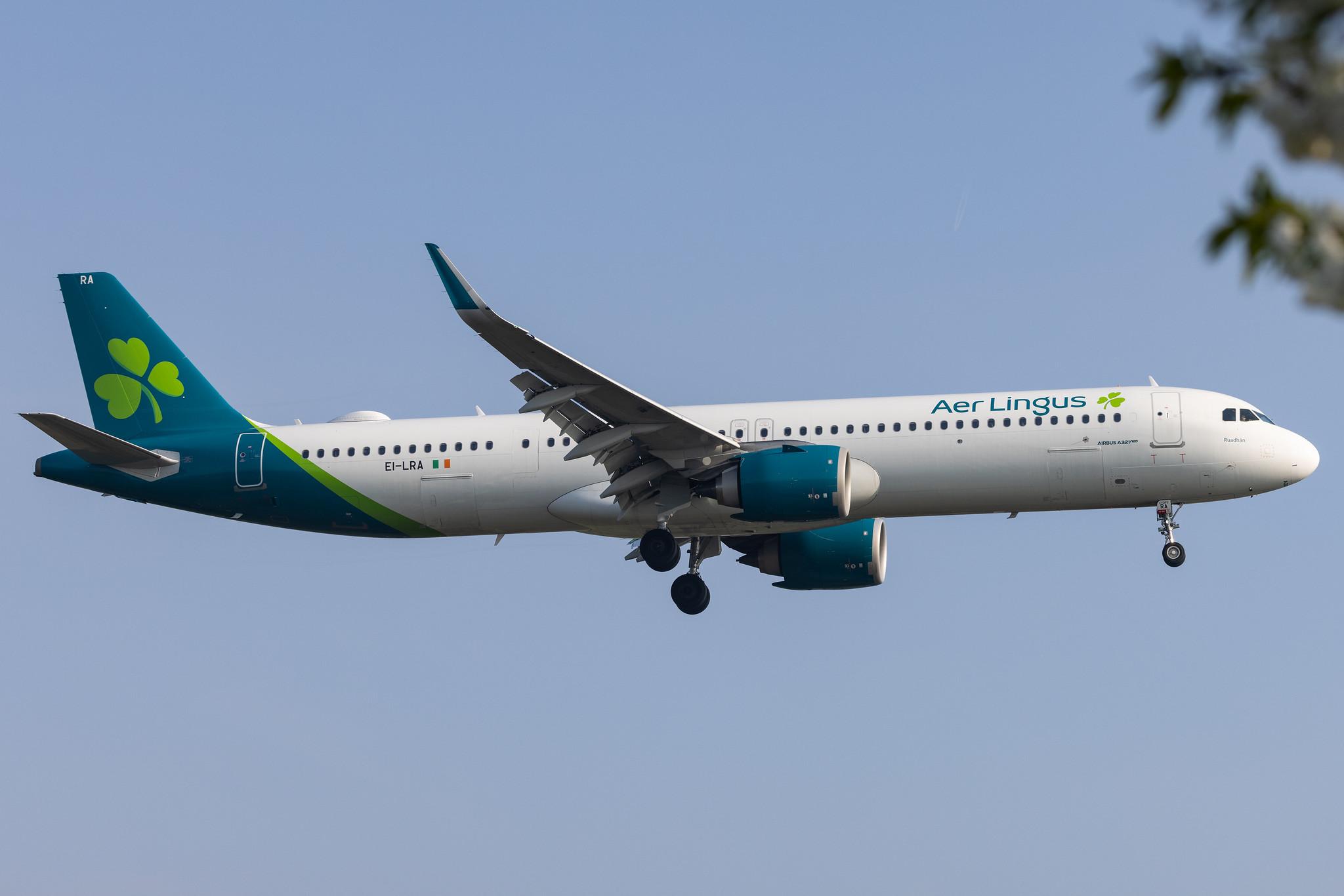 London Heathrow: Aer Lingus (EI / EIN) |  Airbus A321-253NX A21N | EI-LRA | MSN 08887