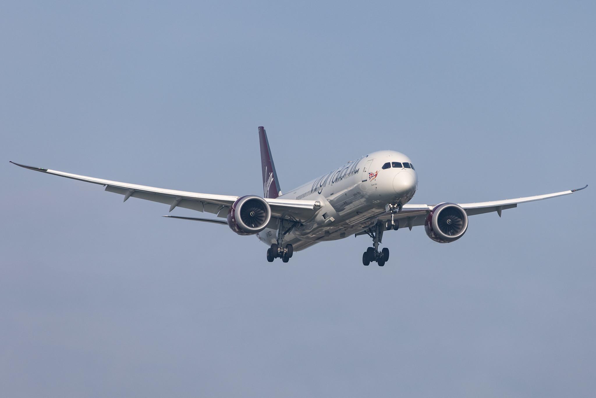 London Heathrow: Virgin Atlantic (VS / VIR) |  Boeing 787-9 Dreamliner B789 | G-VBZZ | MSN 37976