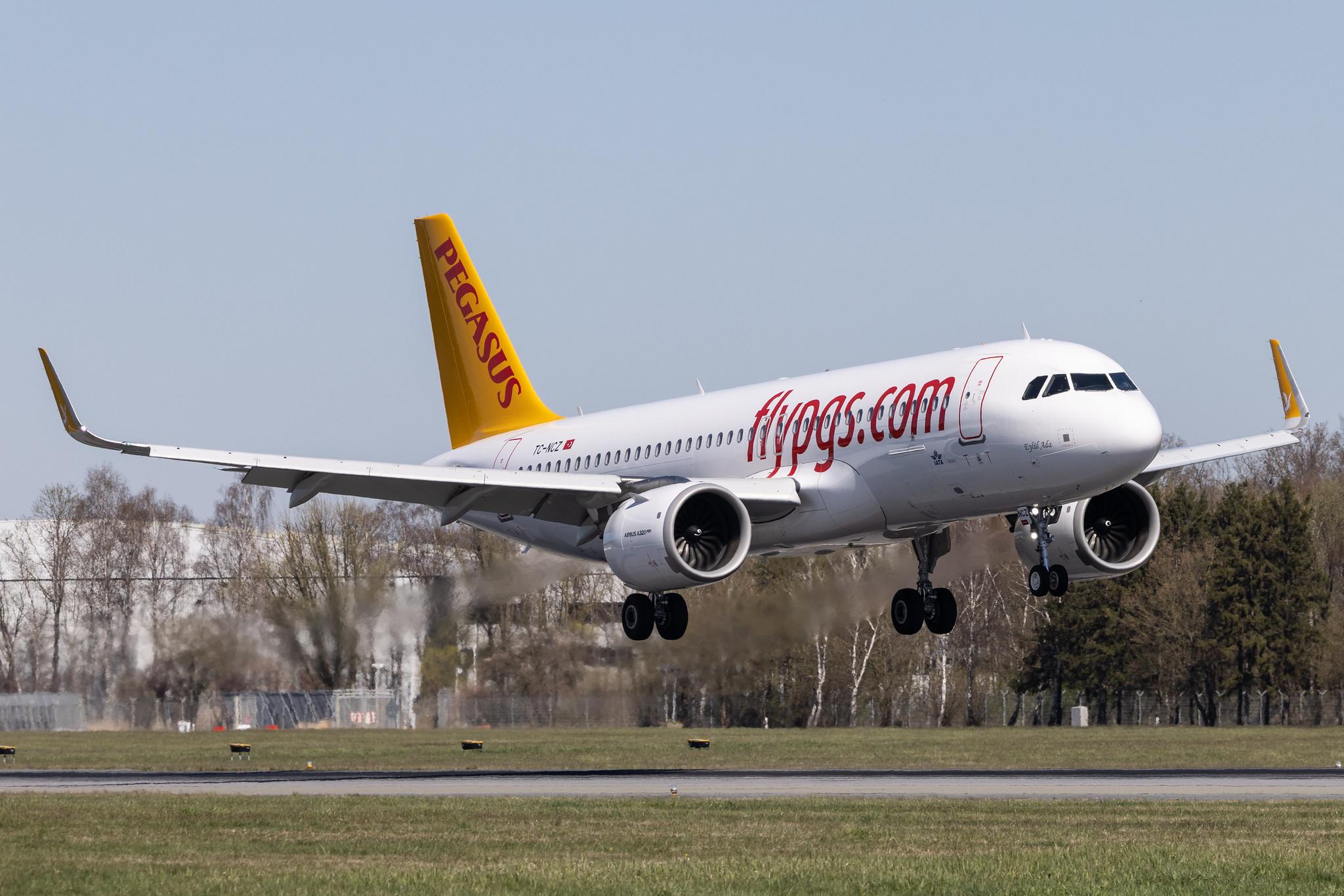 Hamburg Airport: Pegasus (PC / PGT) | Operator: Pegasus Airlines |  Airbus A320-251N A20N | TC-NCZ | MSN 10527