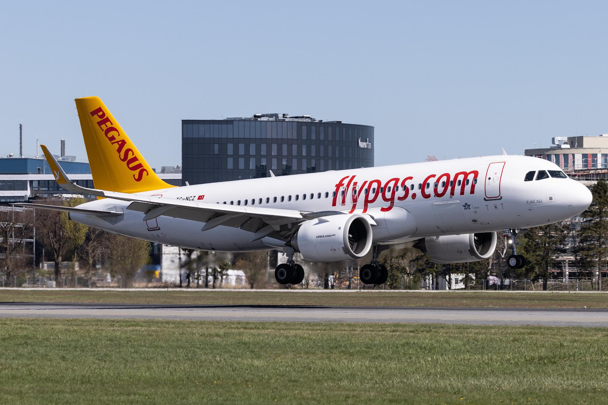 Hamburg Airport: Pegasus (PC / PGT) | Operator: Pegasus Airlines |  Airbus A320-251N A20N | TC-NCZ | MSN 10527